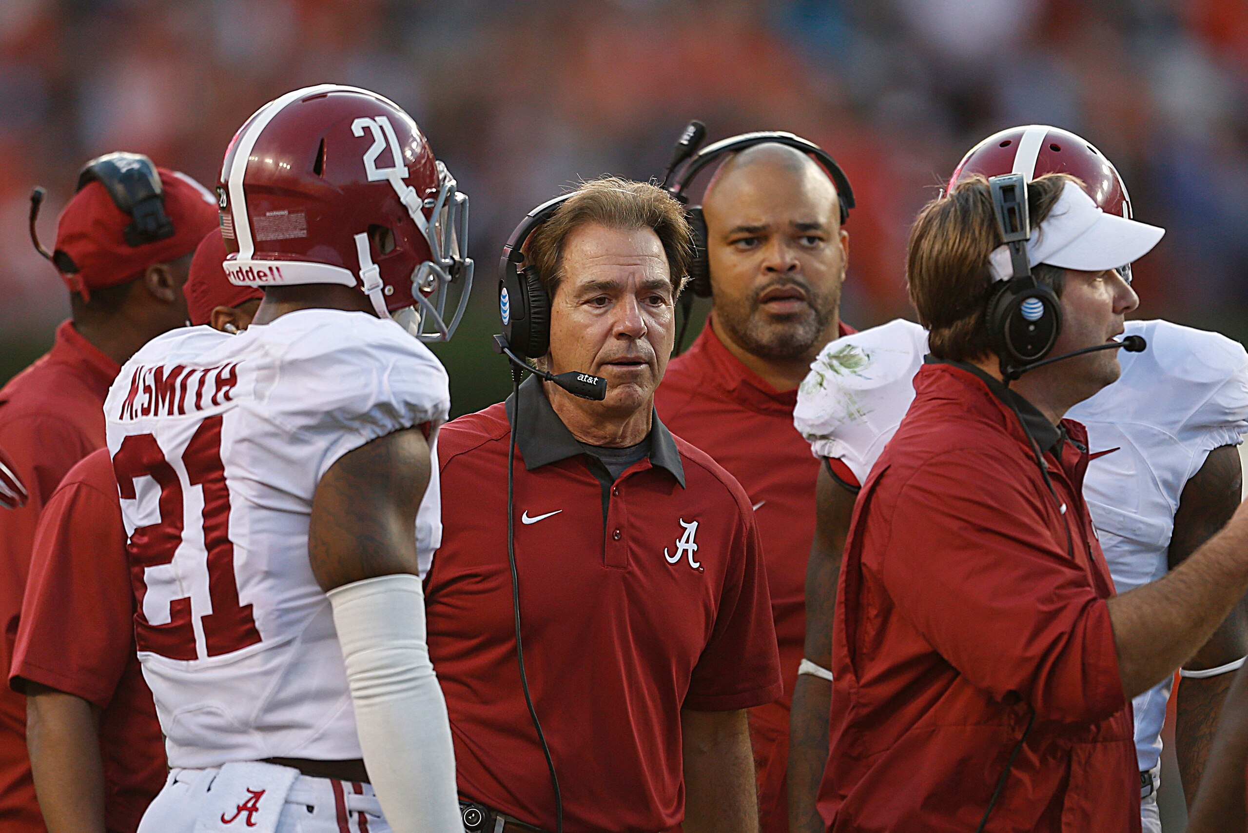 Nick Saban and Alabama could be hard hit by the NFL draft again. Nick Saban and Alabama could be hard hit by the NFL draft again.