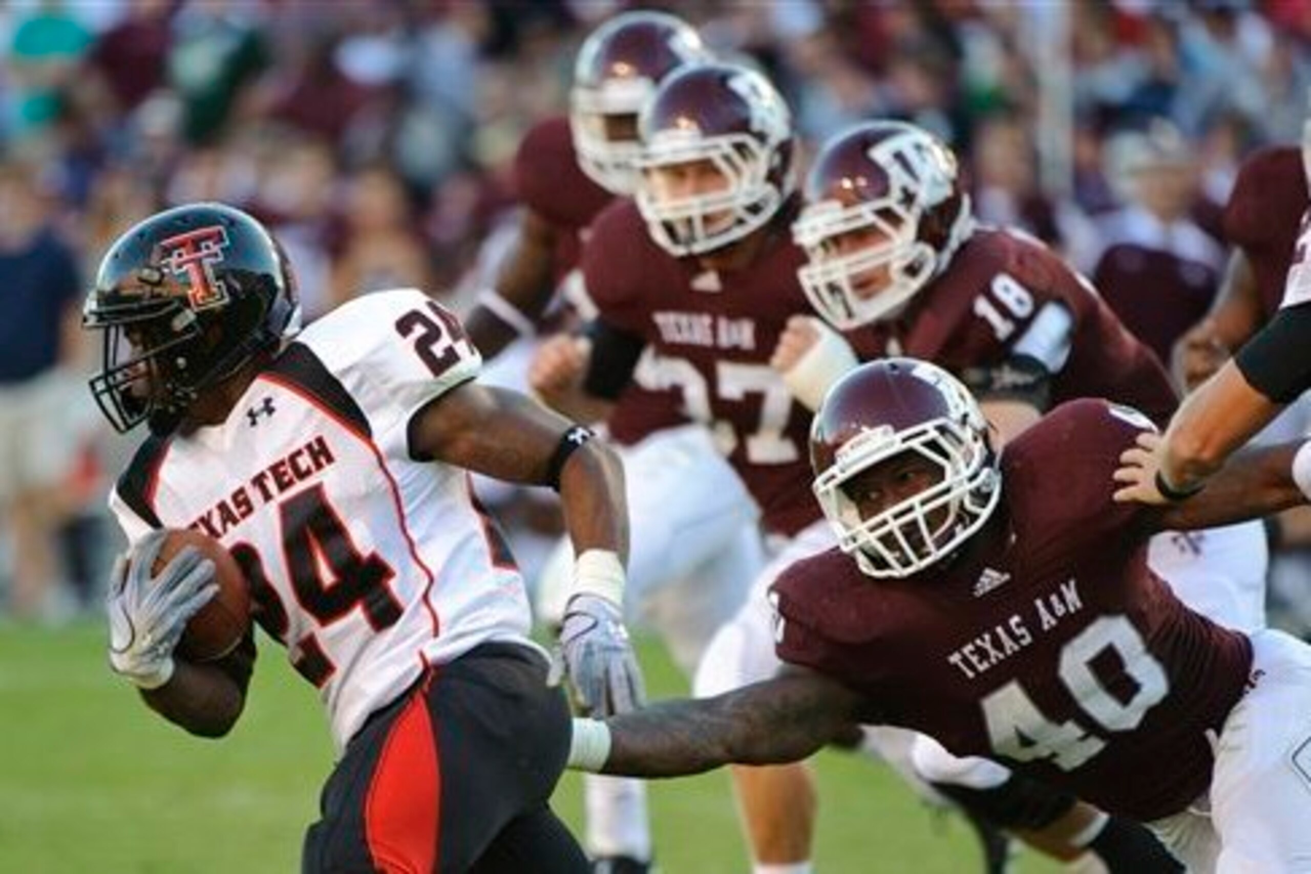 Texas Tech vs. Texas A&M in 2010
