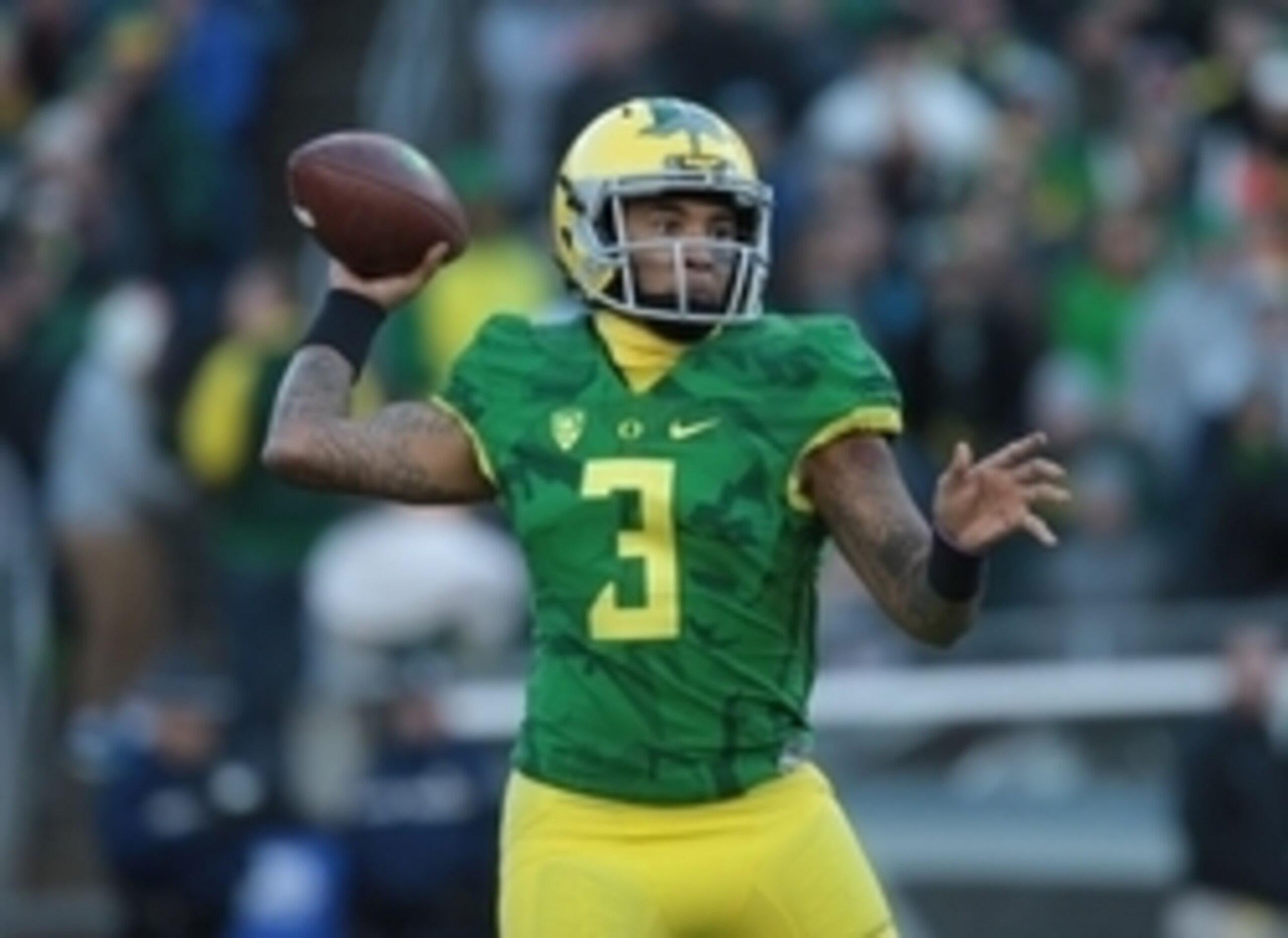 Oregon QB Vernon Adams Jr.