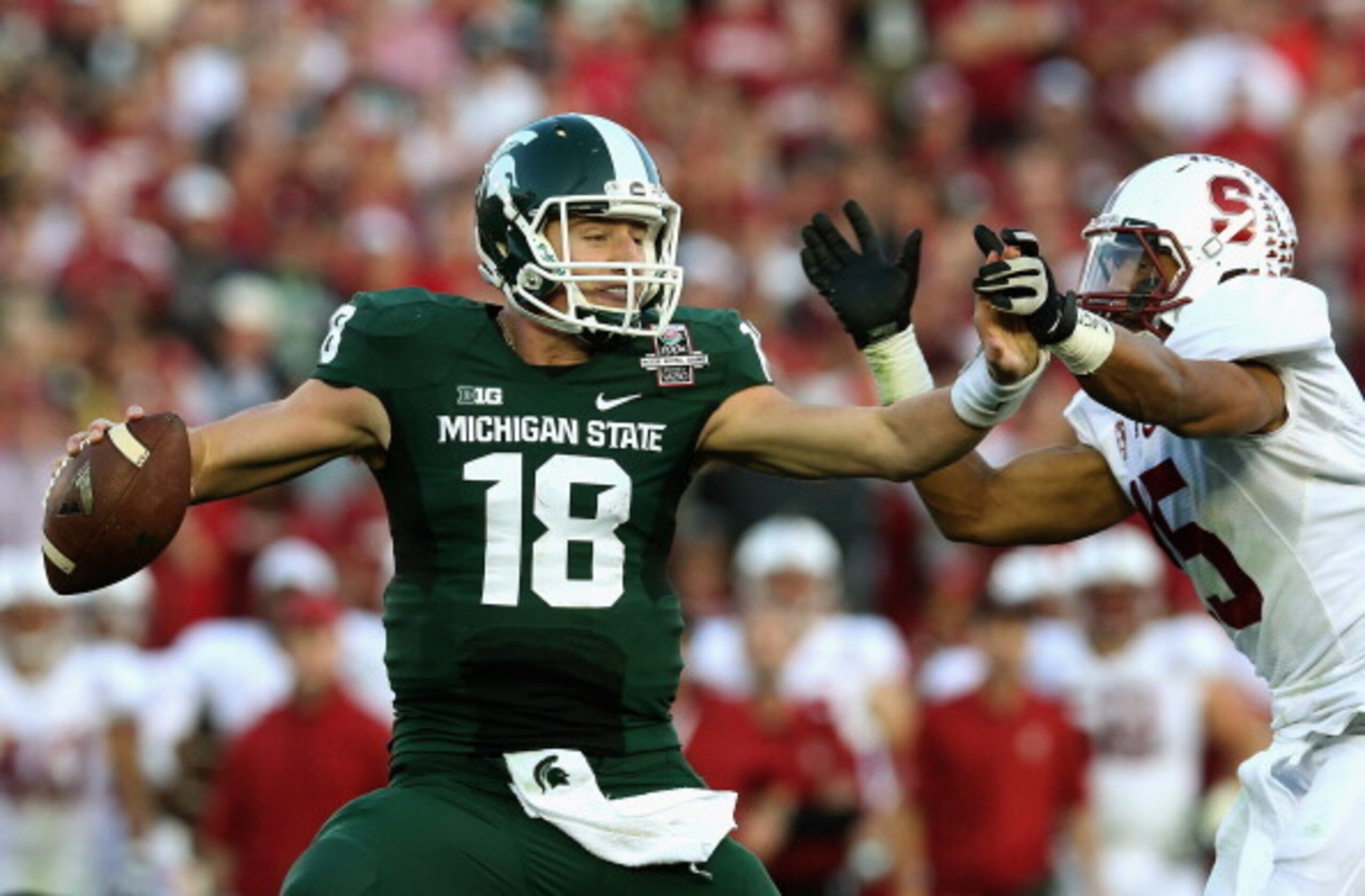 Michigan State QB Connor Cook vs. Stanford in 2014