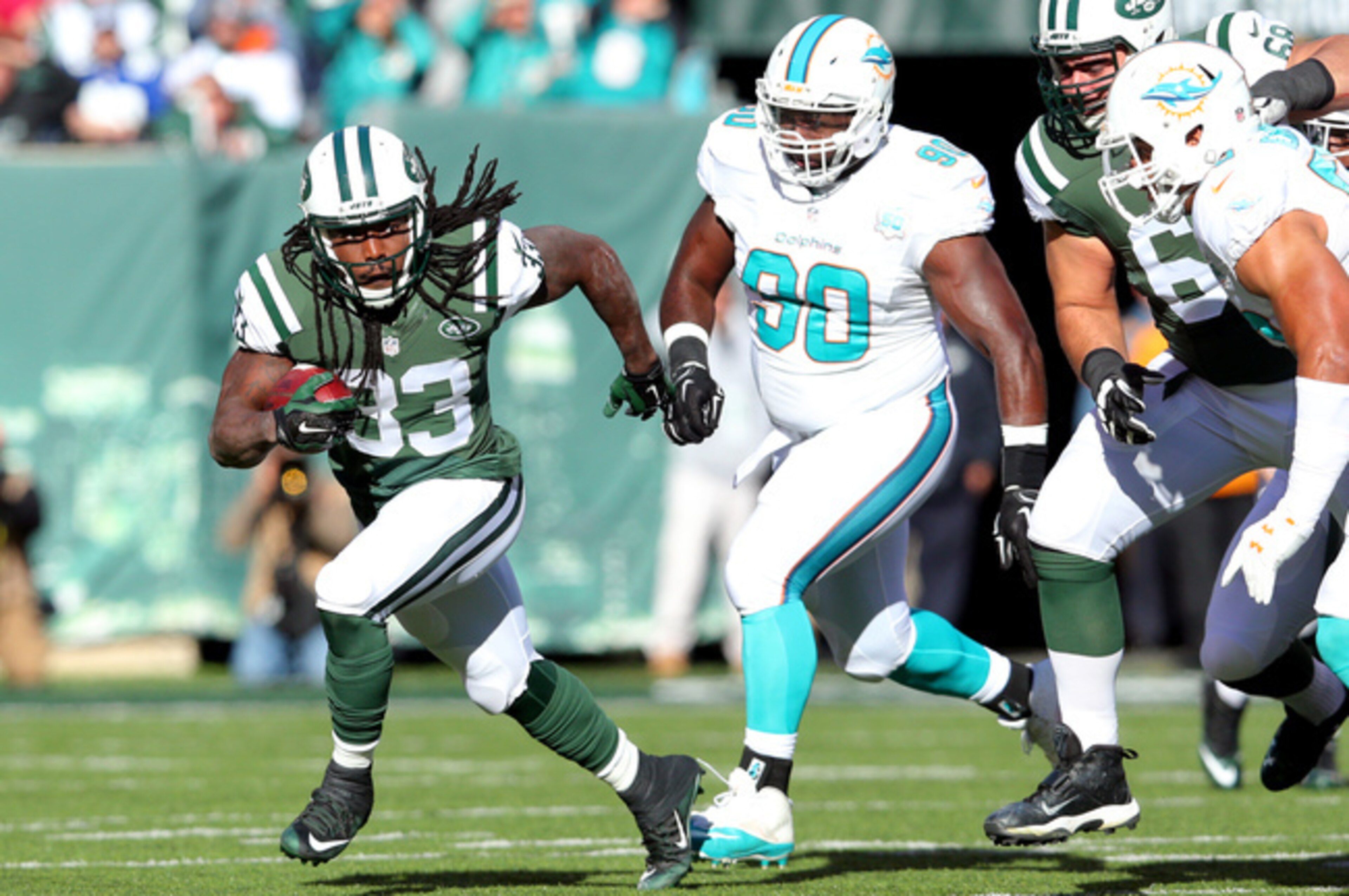Jets RB Chris Ivory (No. 33)