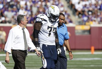 Chargers OT King Dunlap