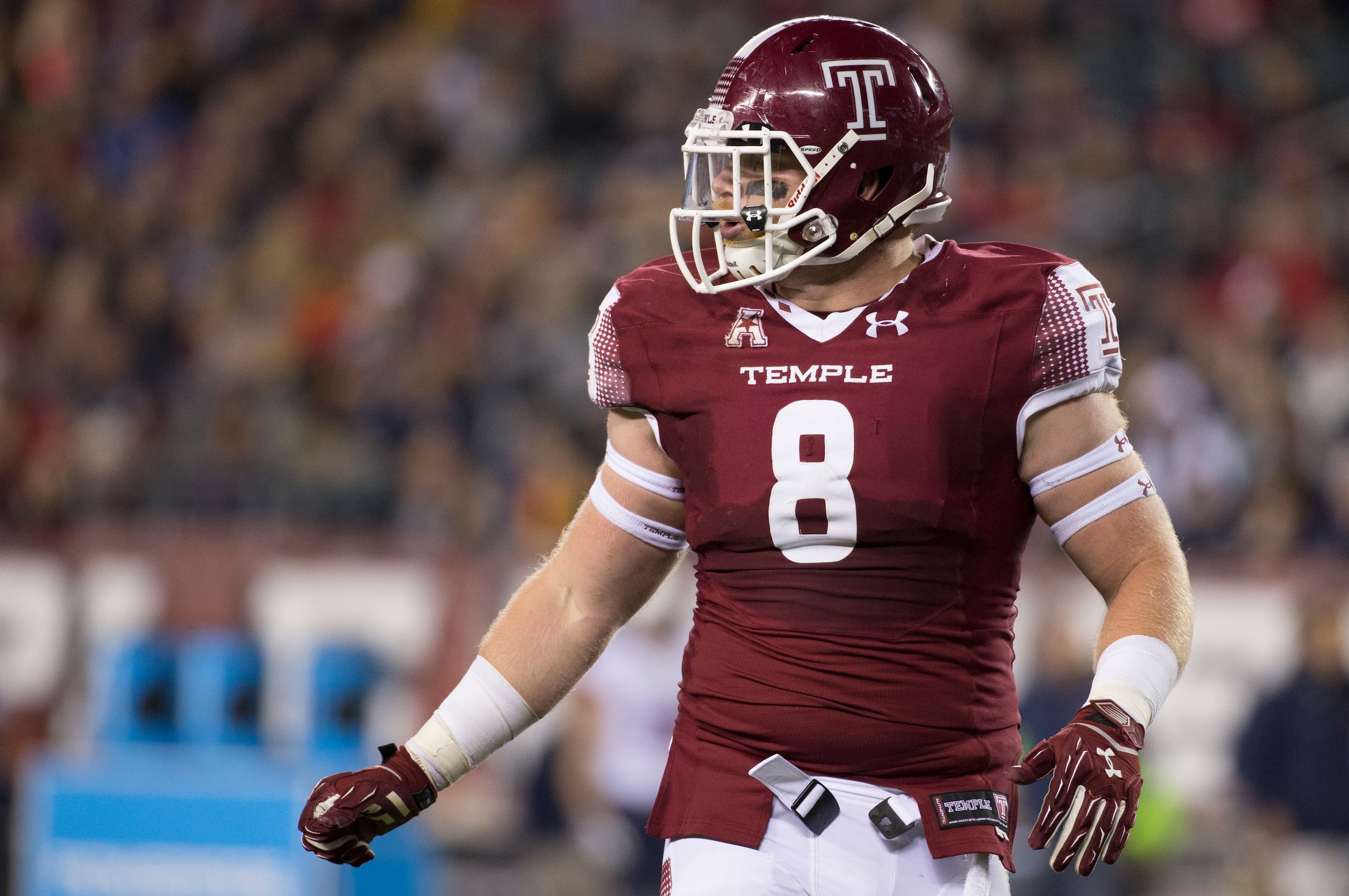 Temple senior LB Tyler Matakevich has been outstanding in the Owls' run to a 10-win season.