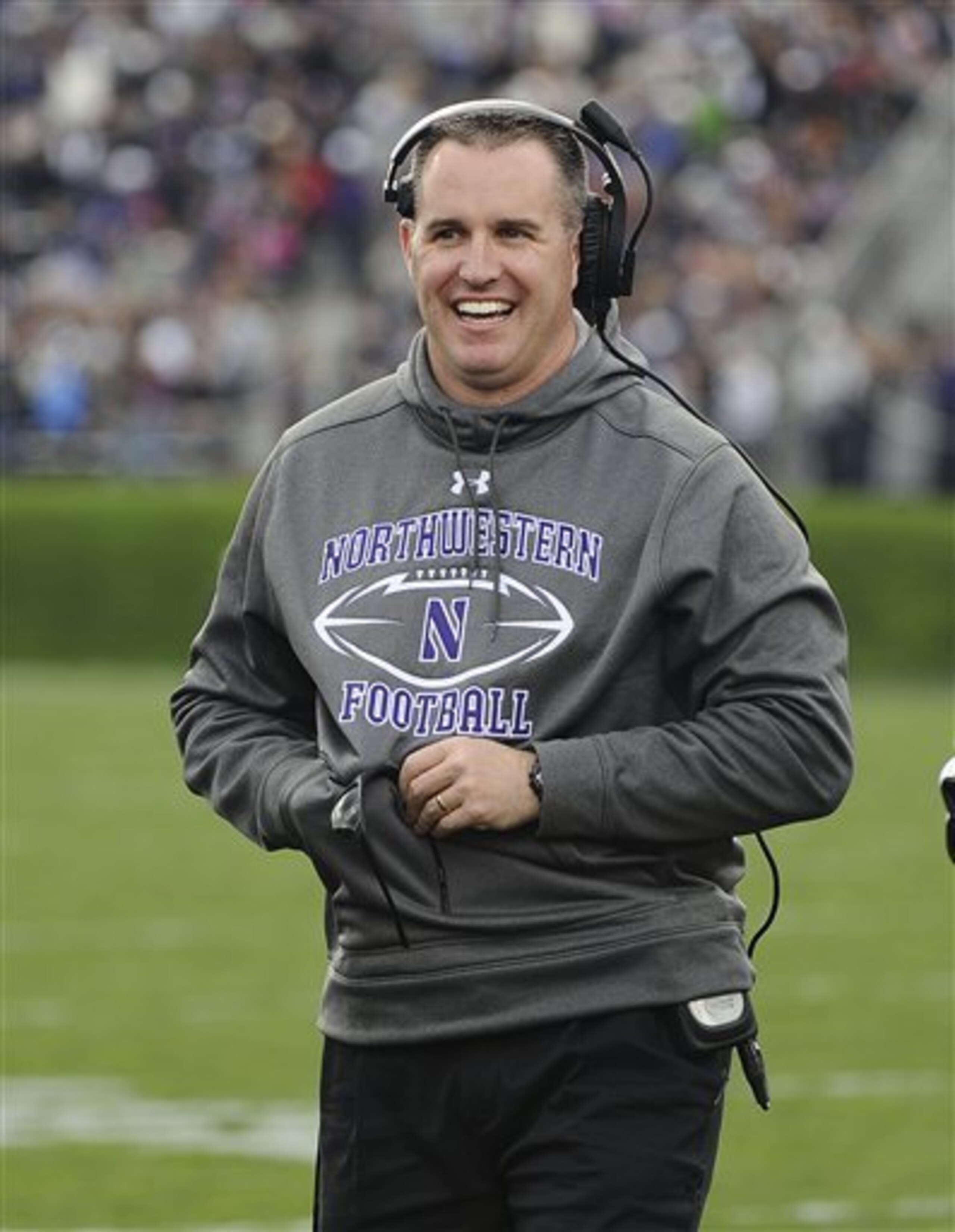 After two consecutive 5-7 seasons, Fitzgerald guided the Wildcats to a 10-2 regular season record.