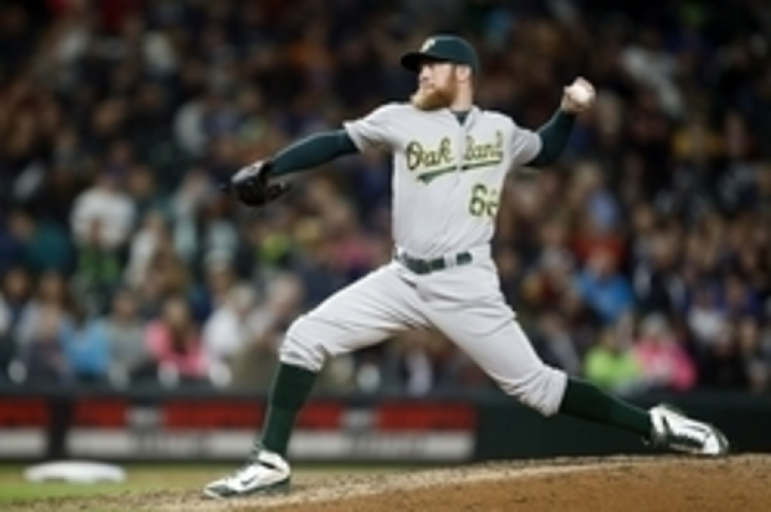 Sean Doolittle should help one of the worst bullpens in MLB. Sean Doolittle should help one of the worst bullpens in MLB.