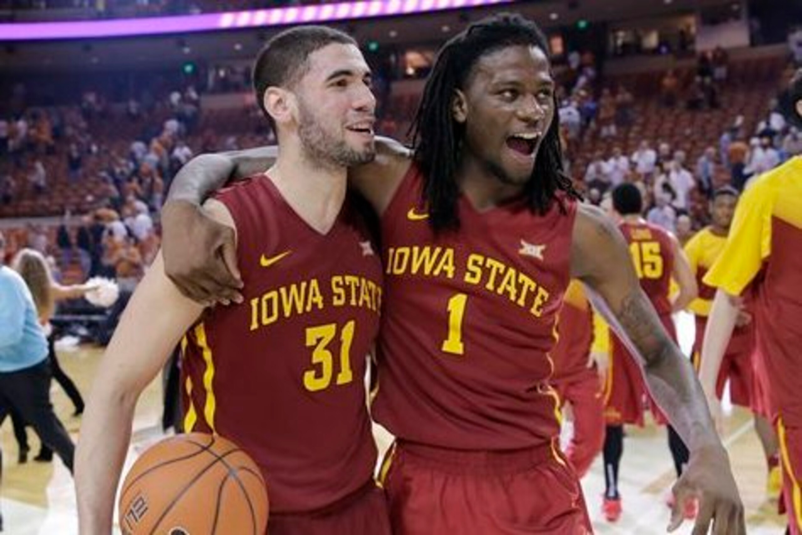 Georges Niang (left) and Jameel McKay