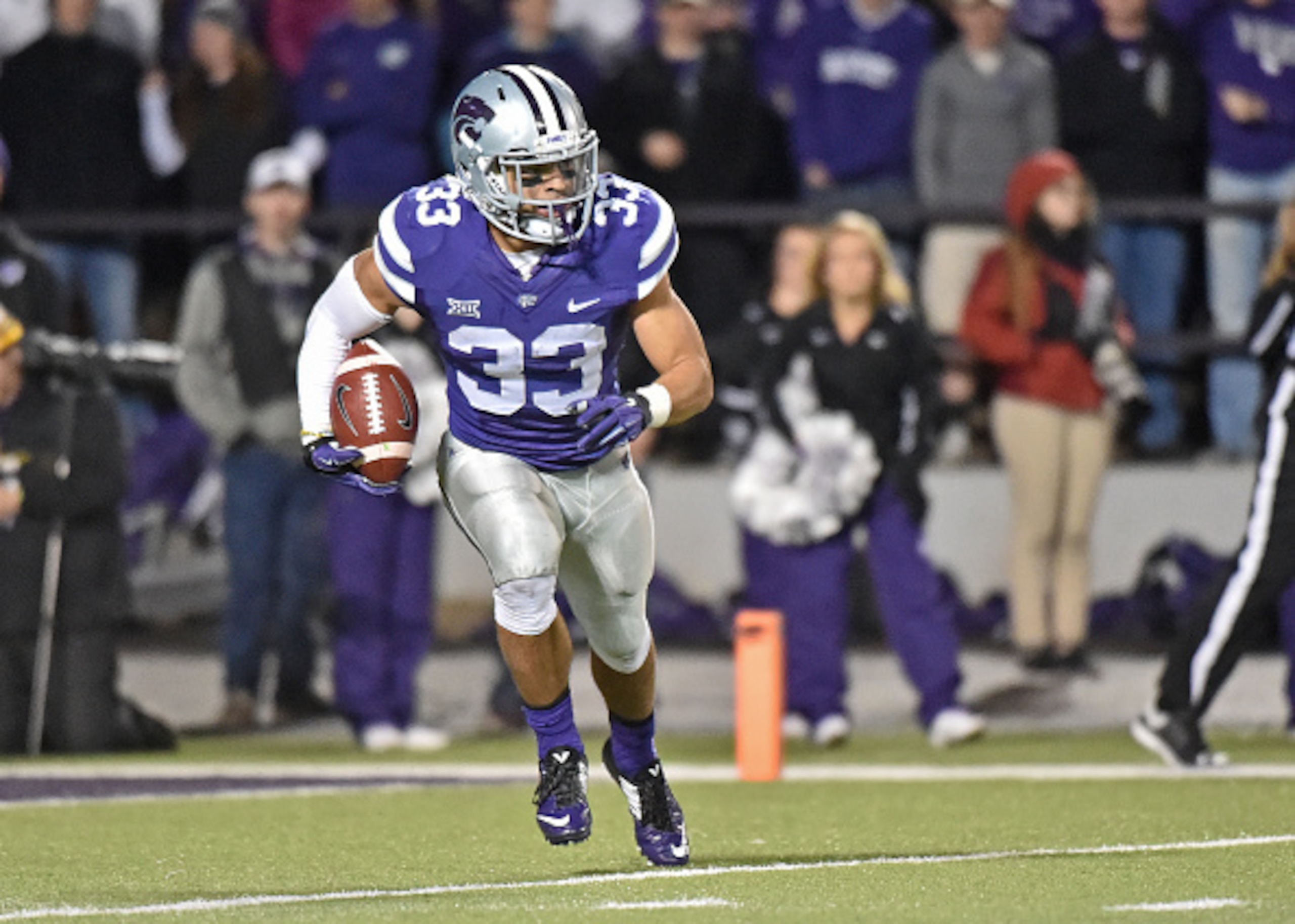 Kansas State KR Morgan Burns Kansas State KR Morgan Burns