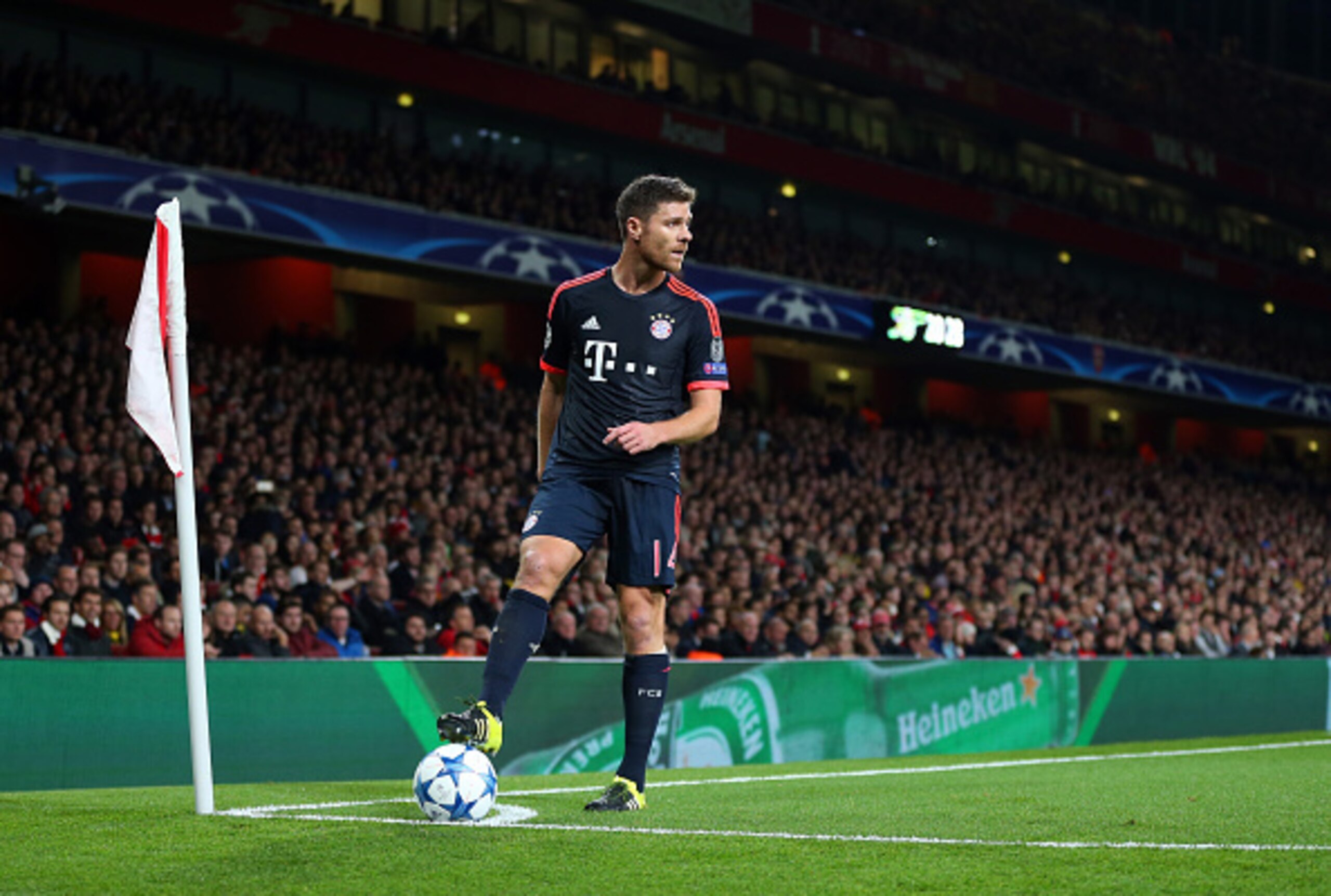 Bayern Munich midfielder Xabi Alonso.