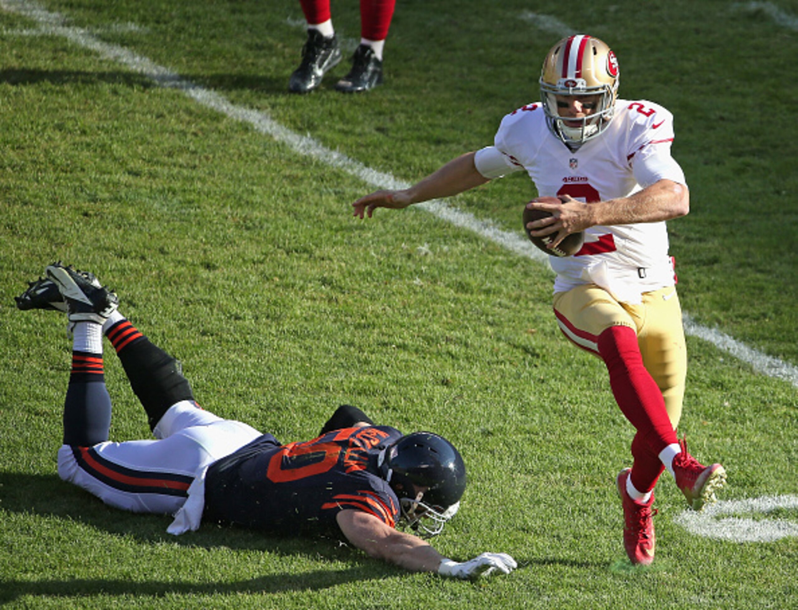 Blaine Gabbert doing his best Michael Vick impersonation. Blaine Gabbert doing his best Michael Vick impersonation.