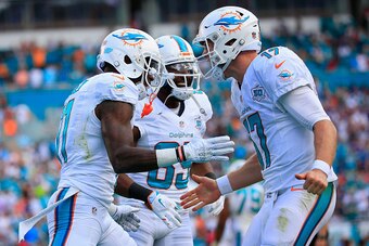 Ryan Tannehill (No. 17) and Co. got the win, but it wasn't convincing.