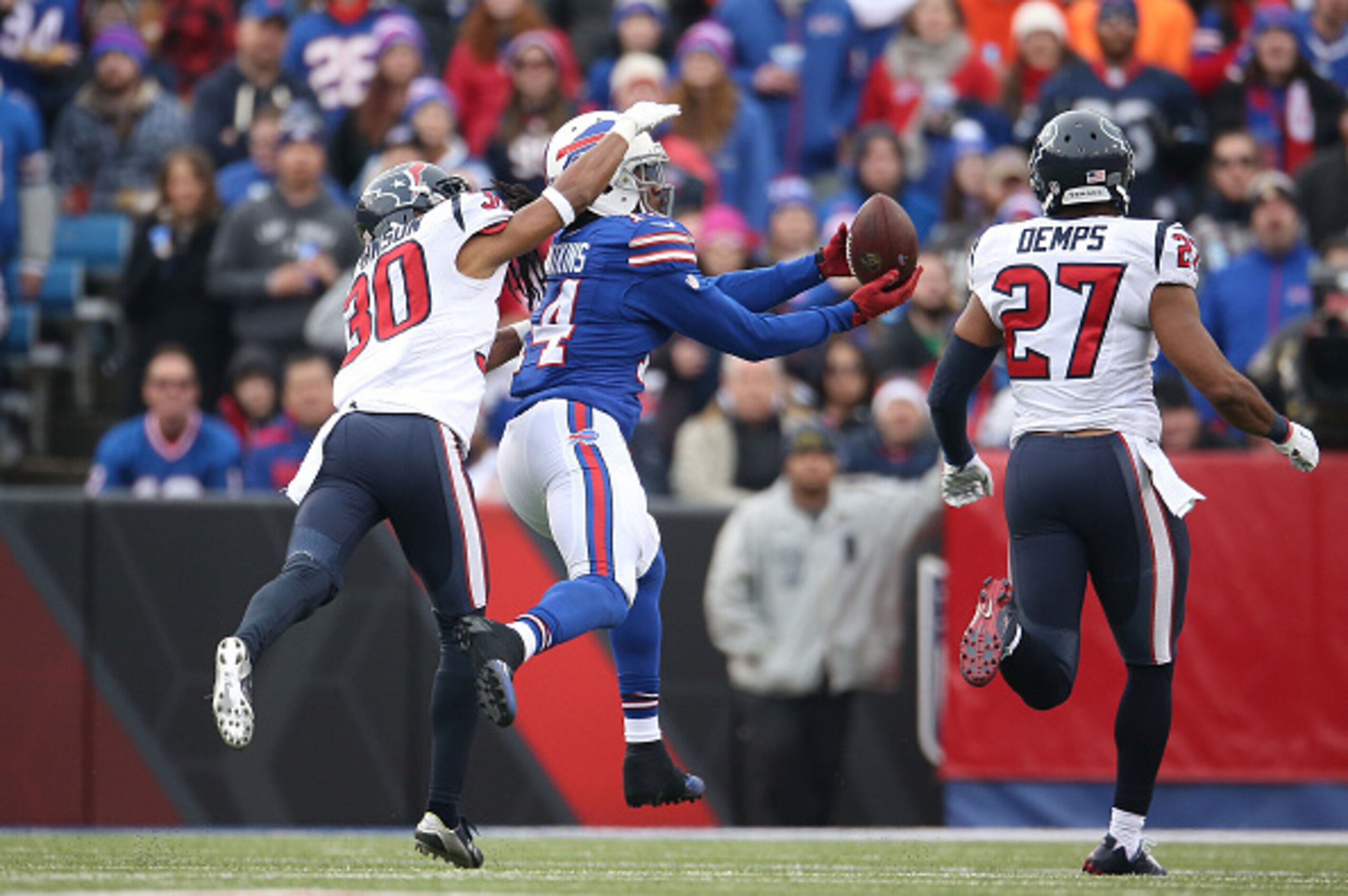 Sammy Watkins is starting to shine for the Bills. Sammy Watkins is starting to shine for the Bills.