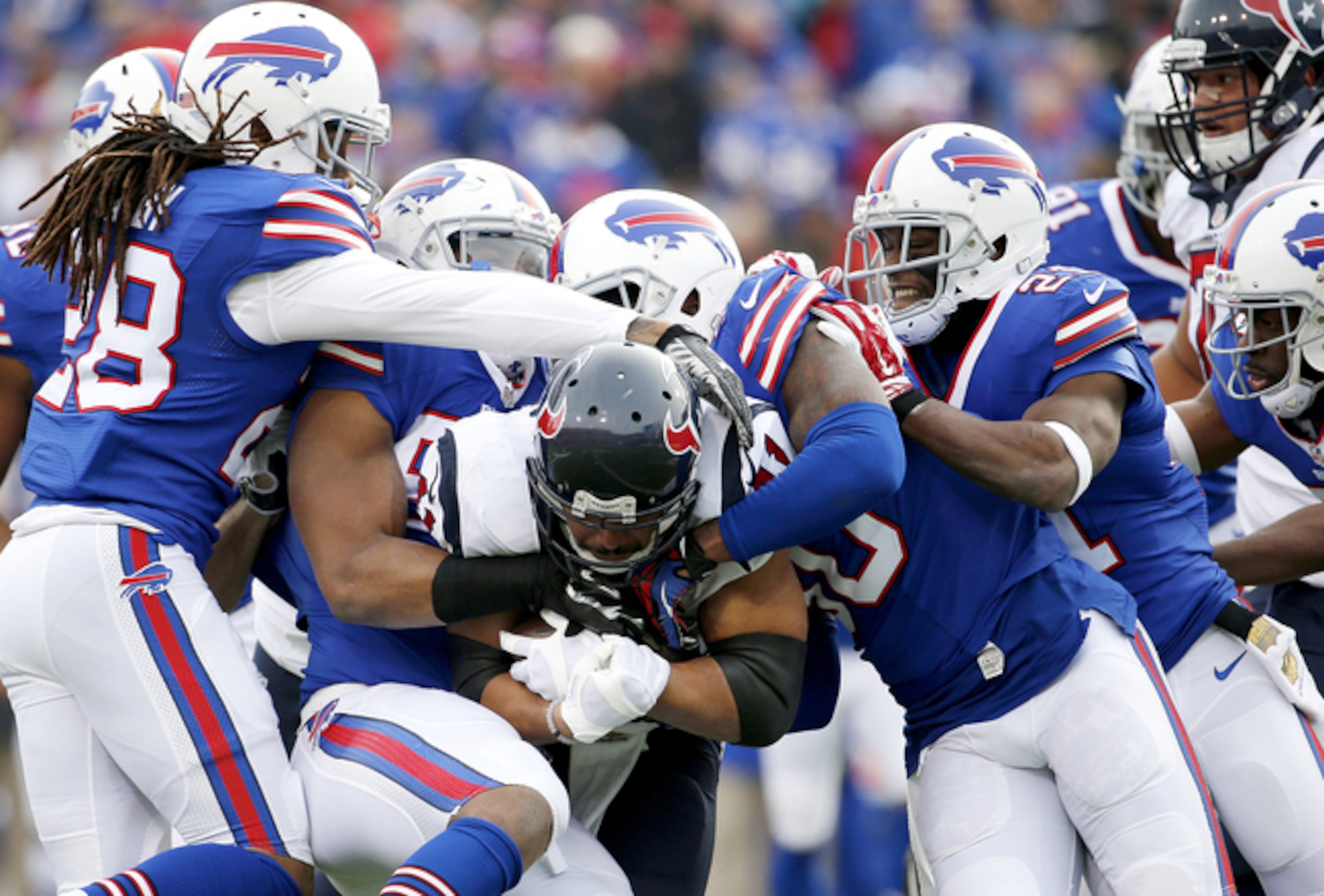 It was this kind of afternoon for the Texans. It was this kind of afternoon for the Texans.