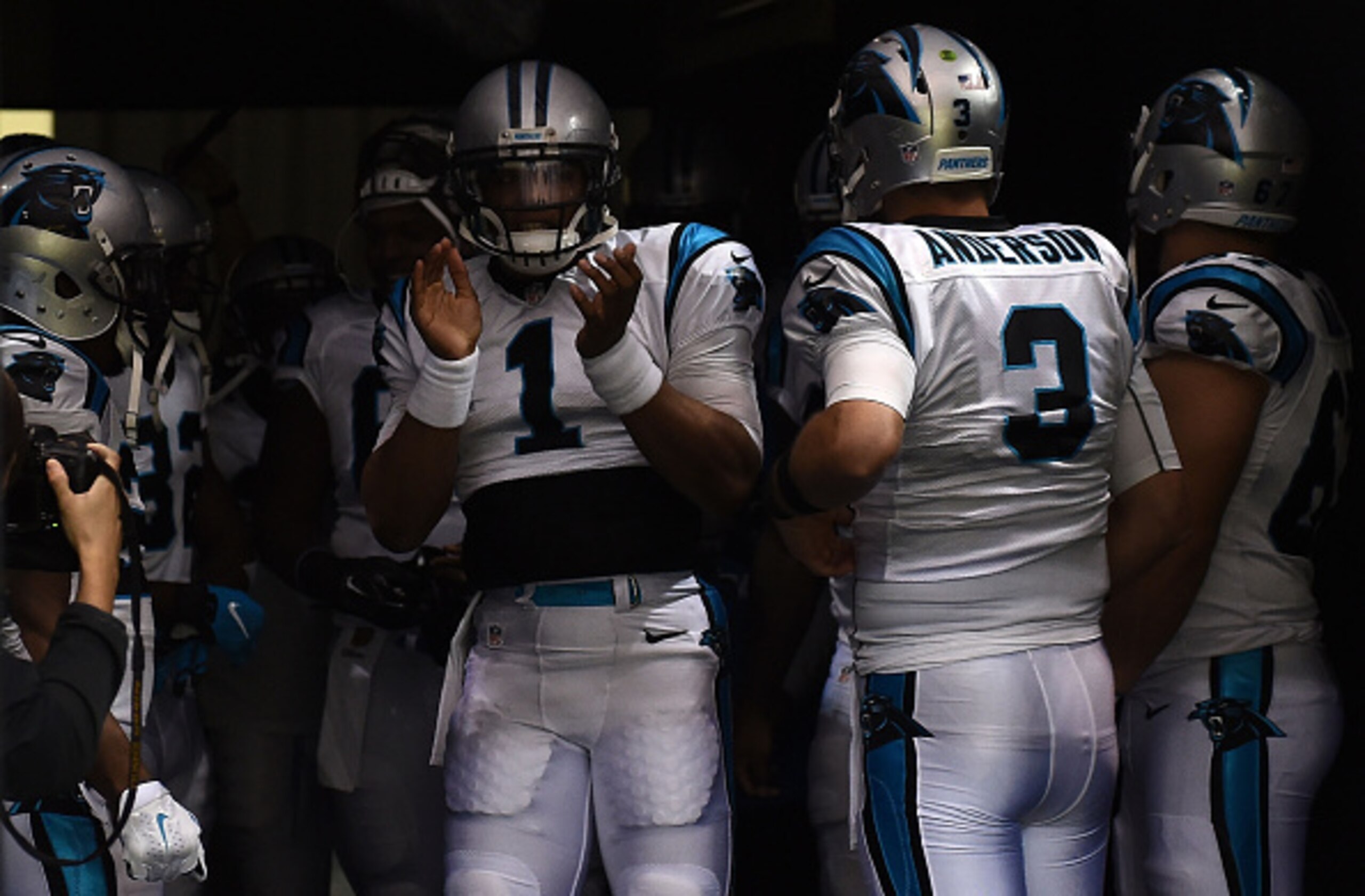 Cam Newton has a lot to be excited about. Cam Newton has a lot to be excited about.