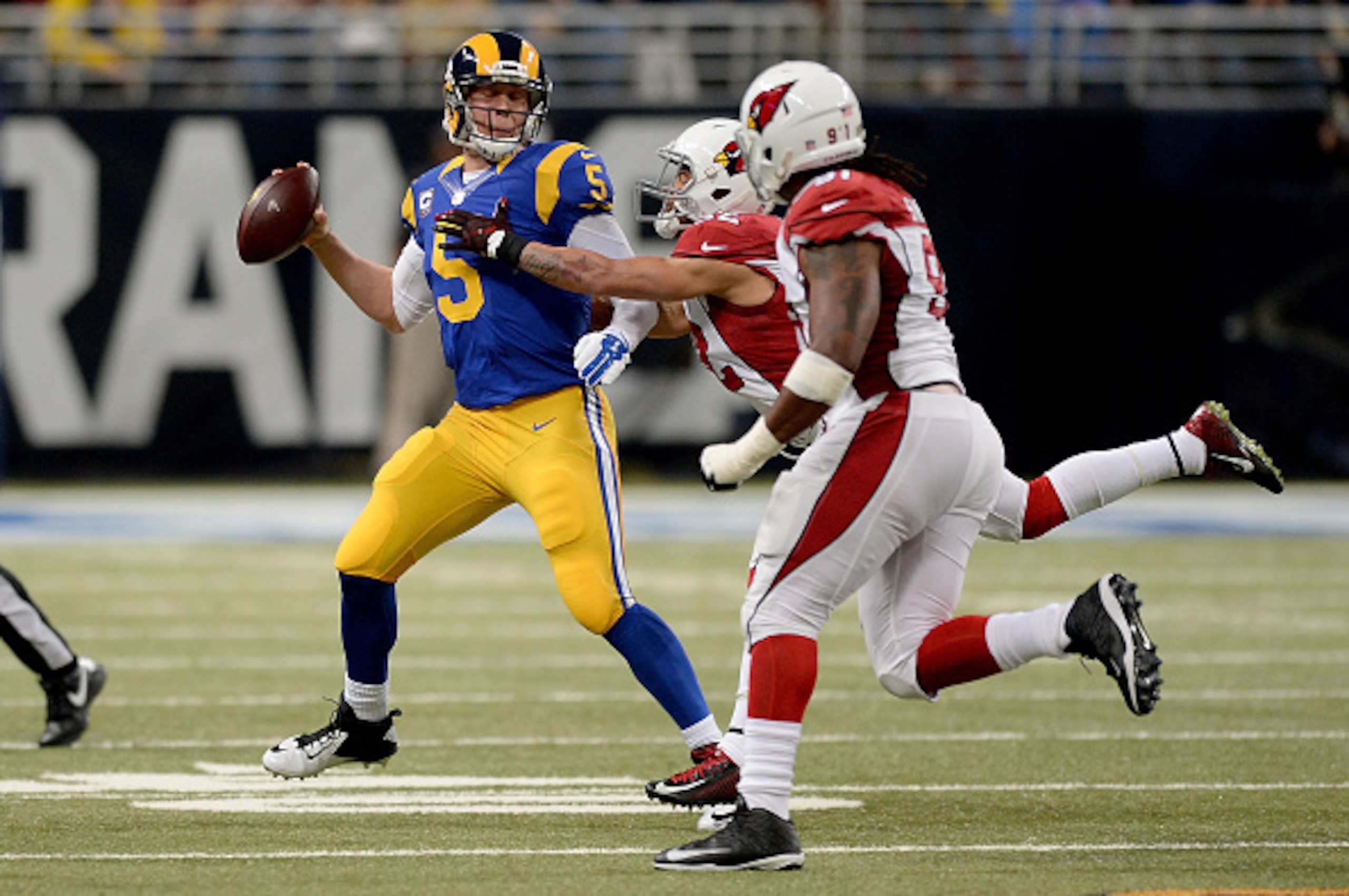 The Nick Foles experiment has not paid off in St. Louis. The Nick Foles experiment has not paid off in St. Louis.
