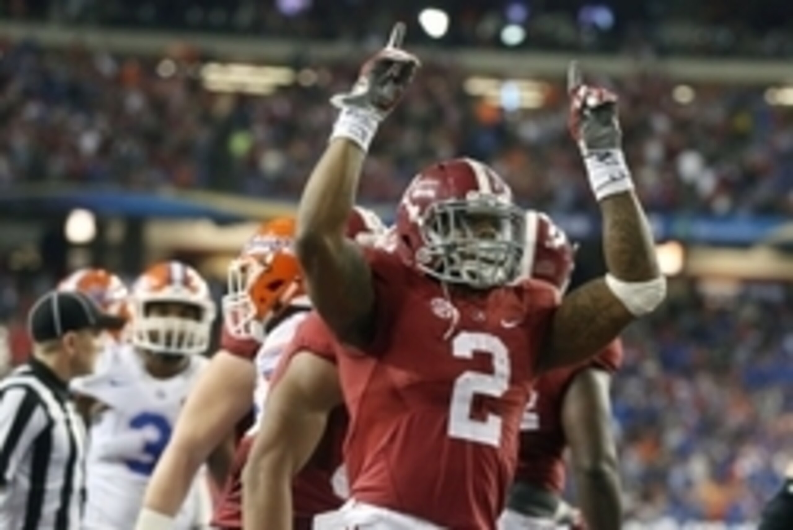 Alabama running back Derrick Henry