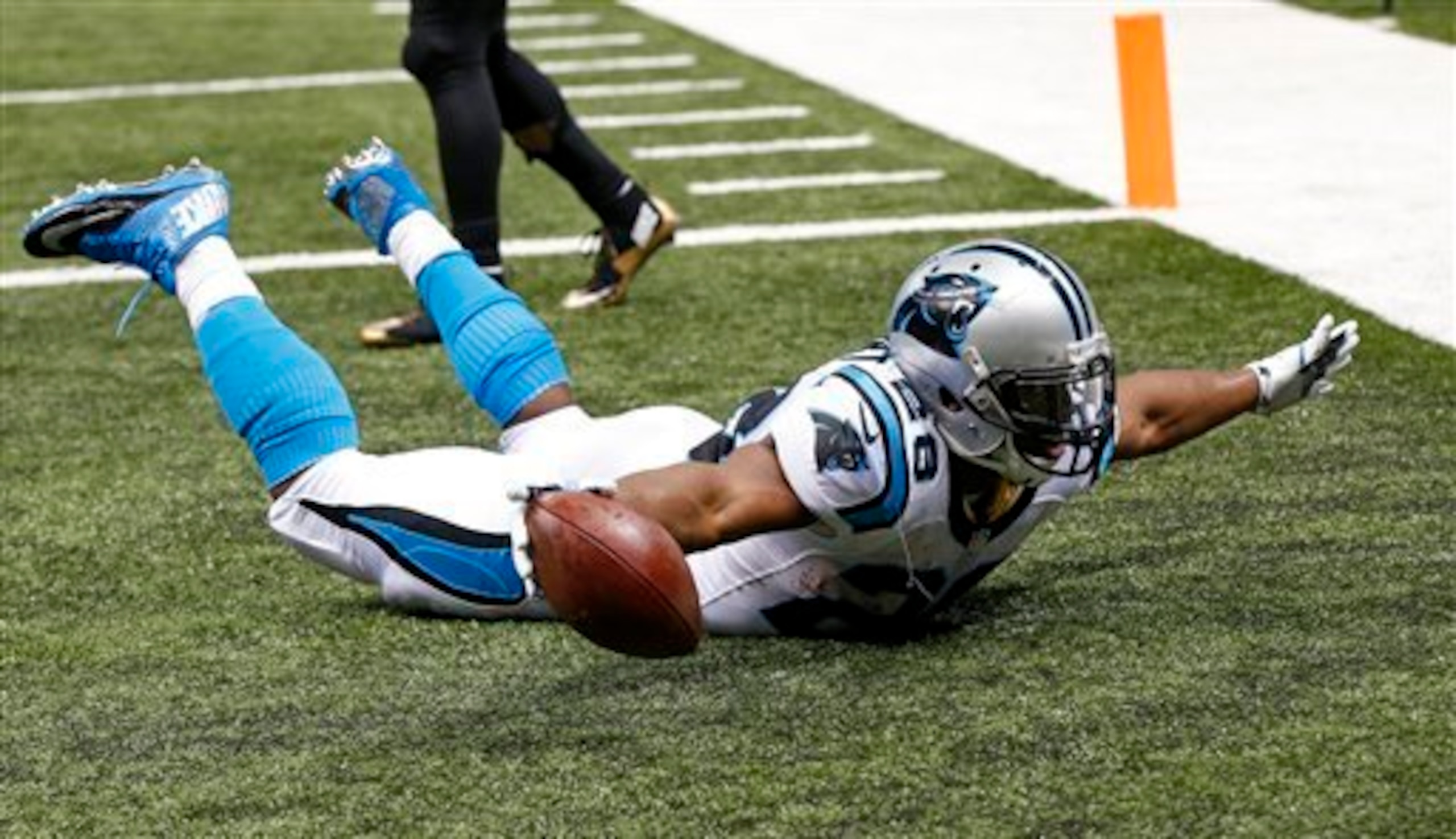 Jonathan Stewart passed a career high in carries.