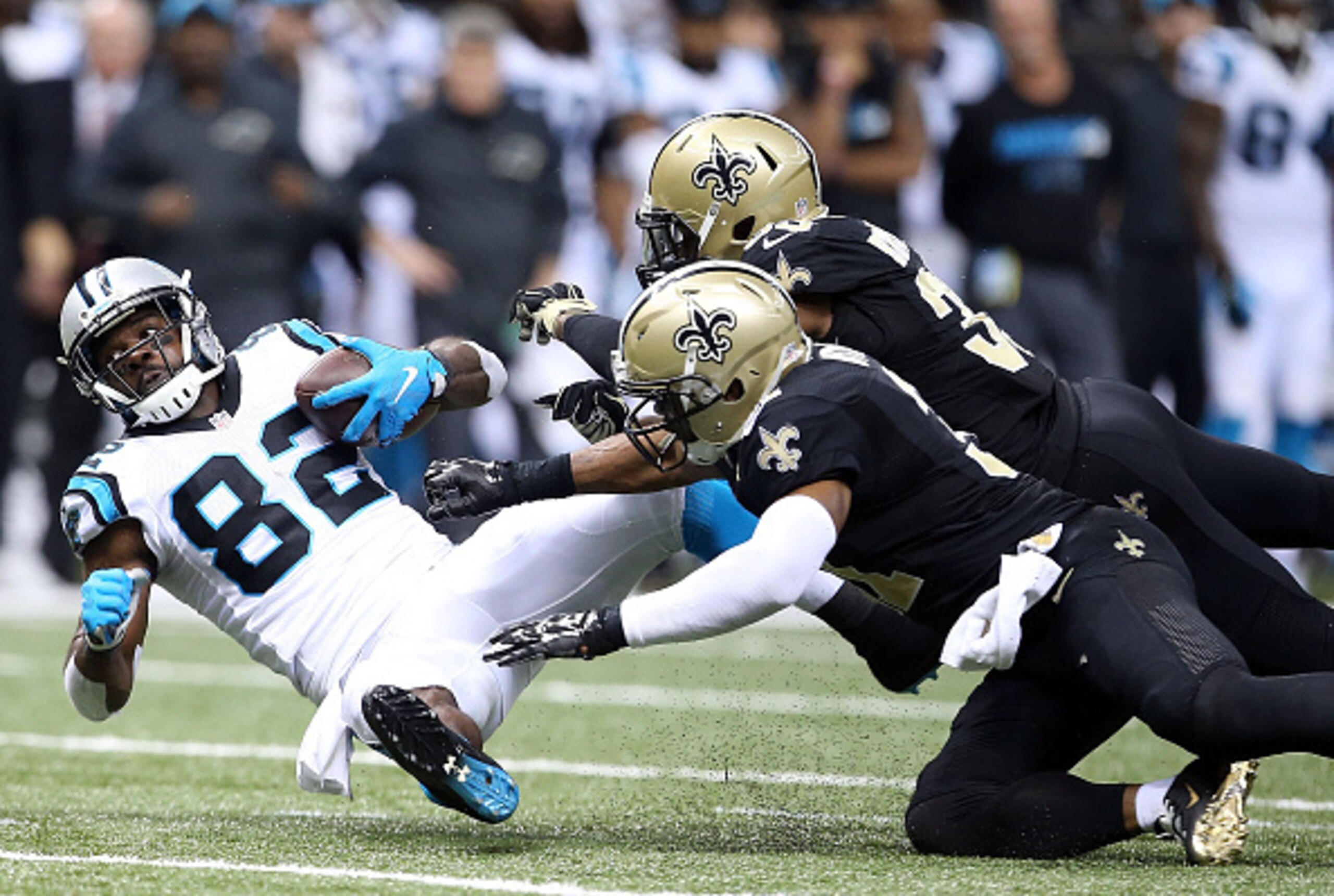 Panthers WR Jerricho Cotchery (No. 82)