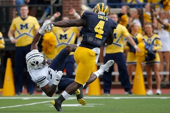De'Veon Smith discarded a BYU defender like dirty laundry. Where does his play rank?