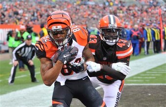 Marvin Jones was one of many to step up in Cleveland.