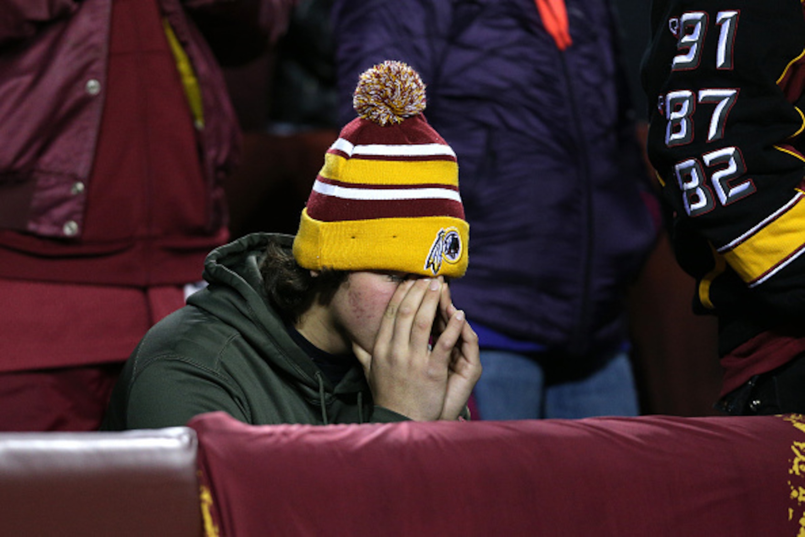 Washington's collapse is an all-too-familiar one for its fans. Washington's collapse is an all-too-familiar one for its fans.