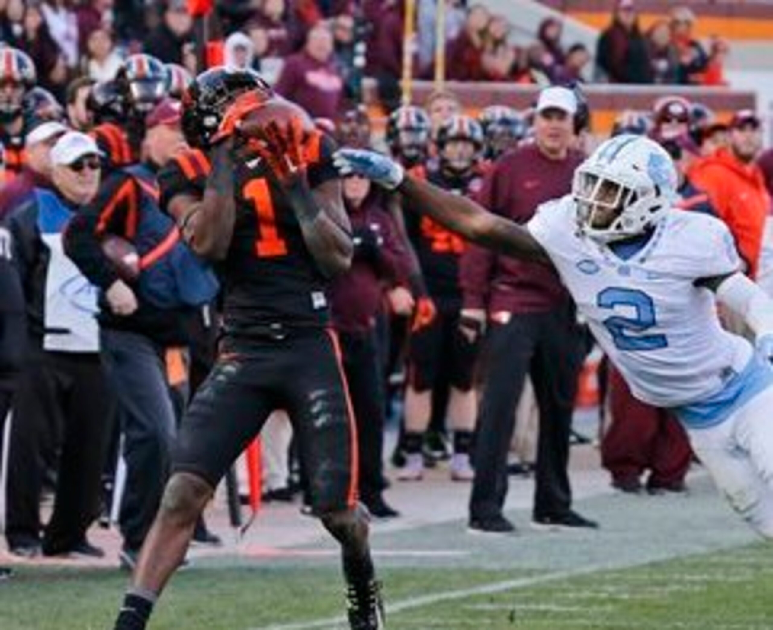 Isaiah Ford vs. North Carolina