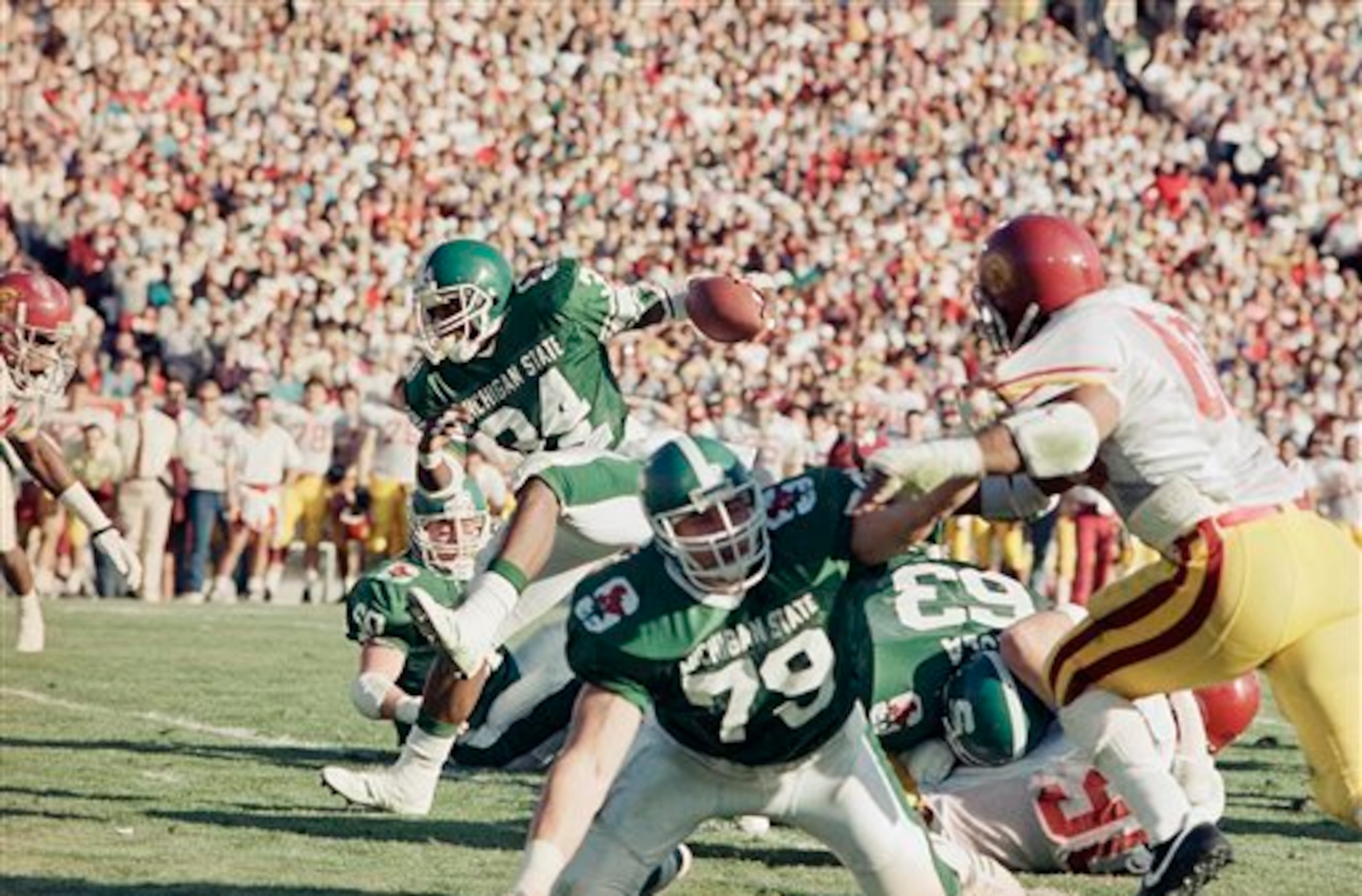 Lorenzo White is one of MIchigan State's all-time greats. Lorenzo White is one of MIchigan State's all-time greats.