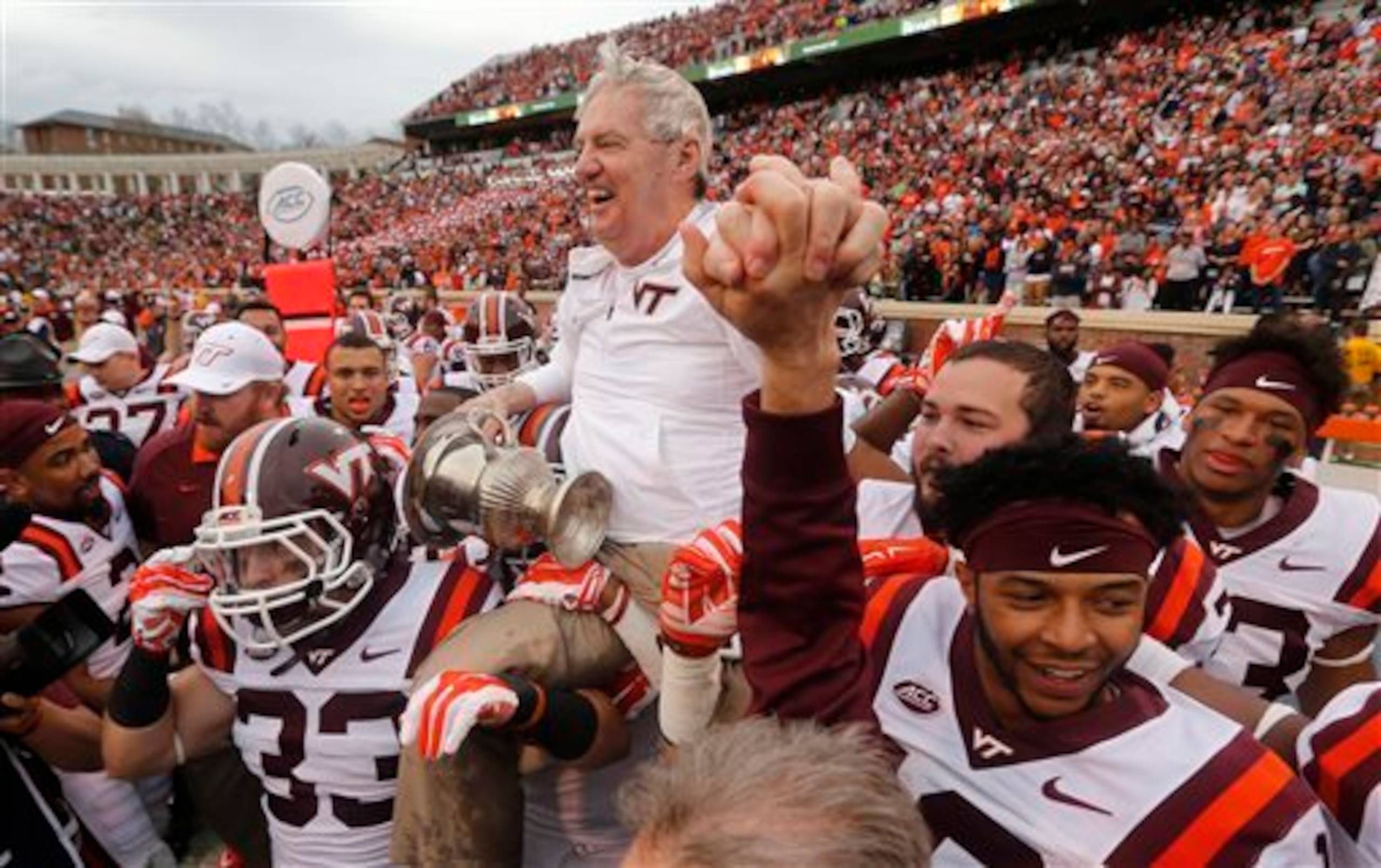Frank Beamer has had a tremendous run at Virginia Tech, but it doesn't include a Heisman winner. Frank Beamer has had a tremendous run at Virginia Tech, but it doesn't include a Heisman winner.
