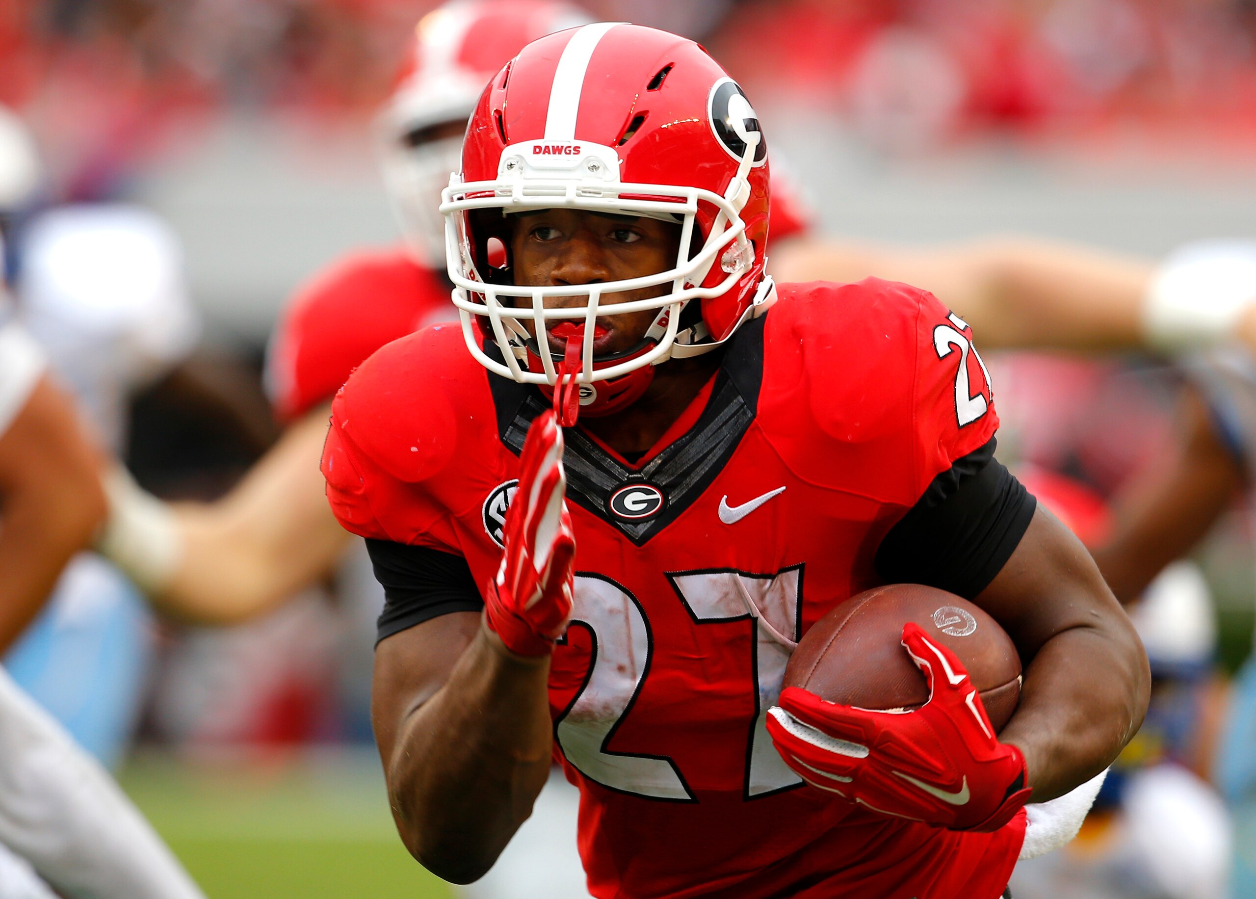 Georgia RB Nick Chubb Georgia RB Nick Chubb
