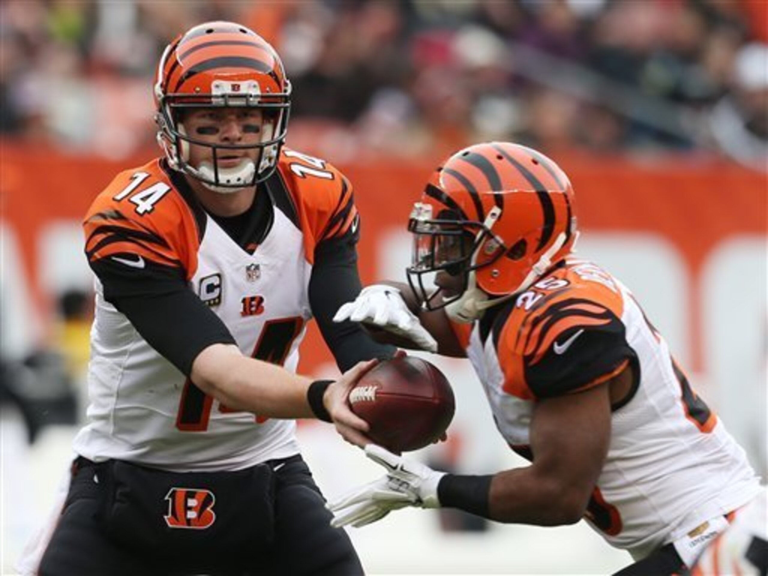 Giovani Bernard saw minimal usage for the second straight week.