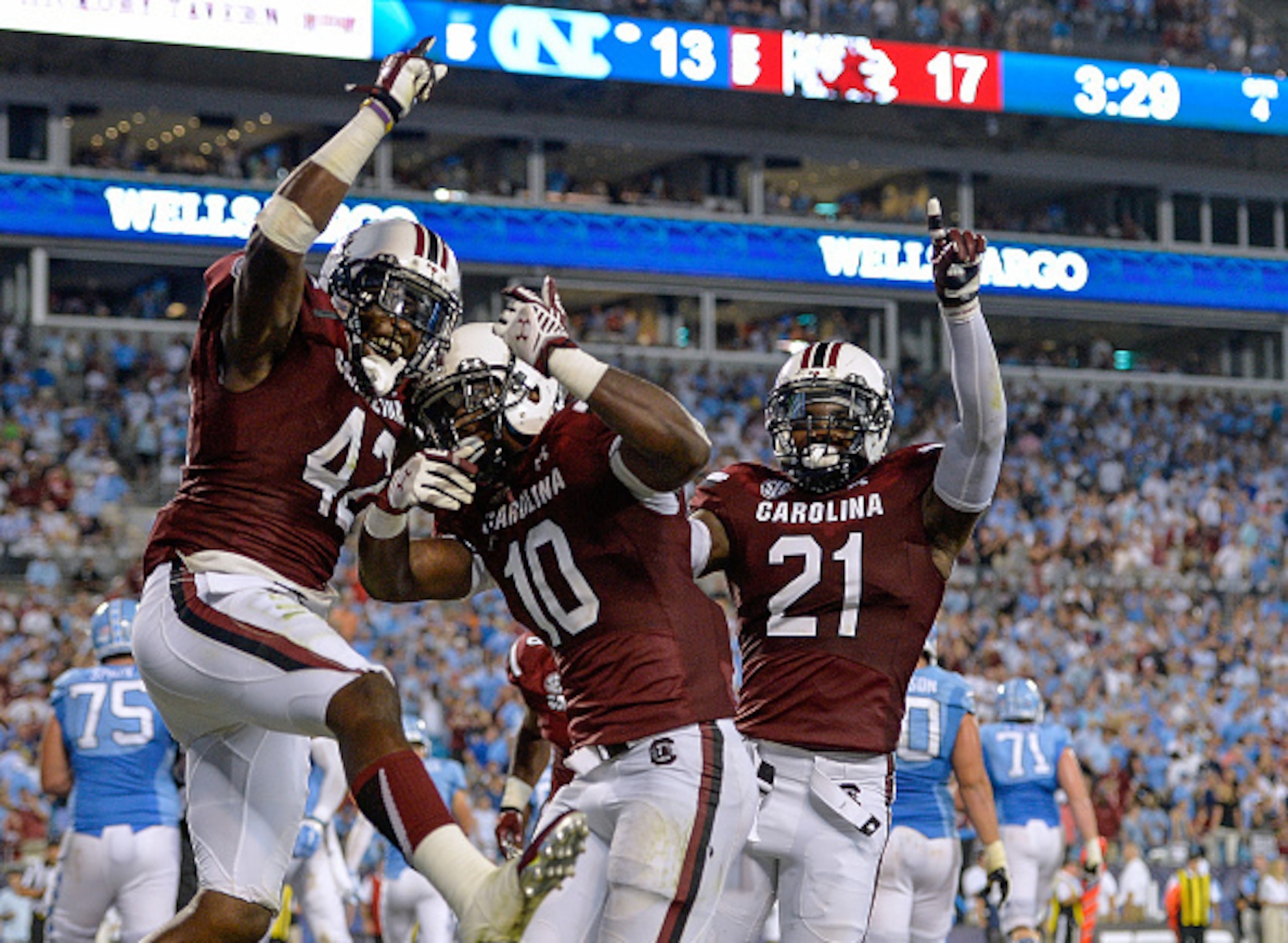 South Carolina defense South Carolina defense