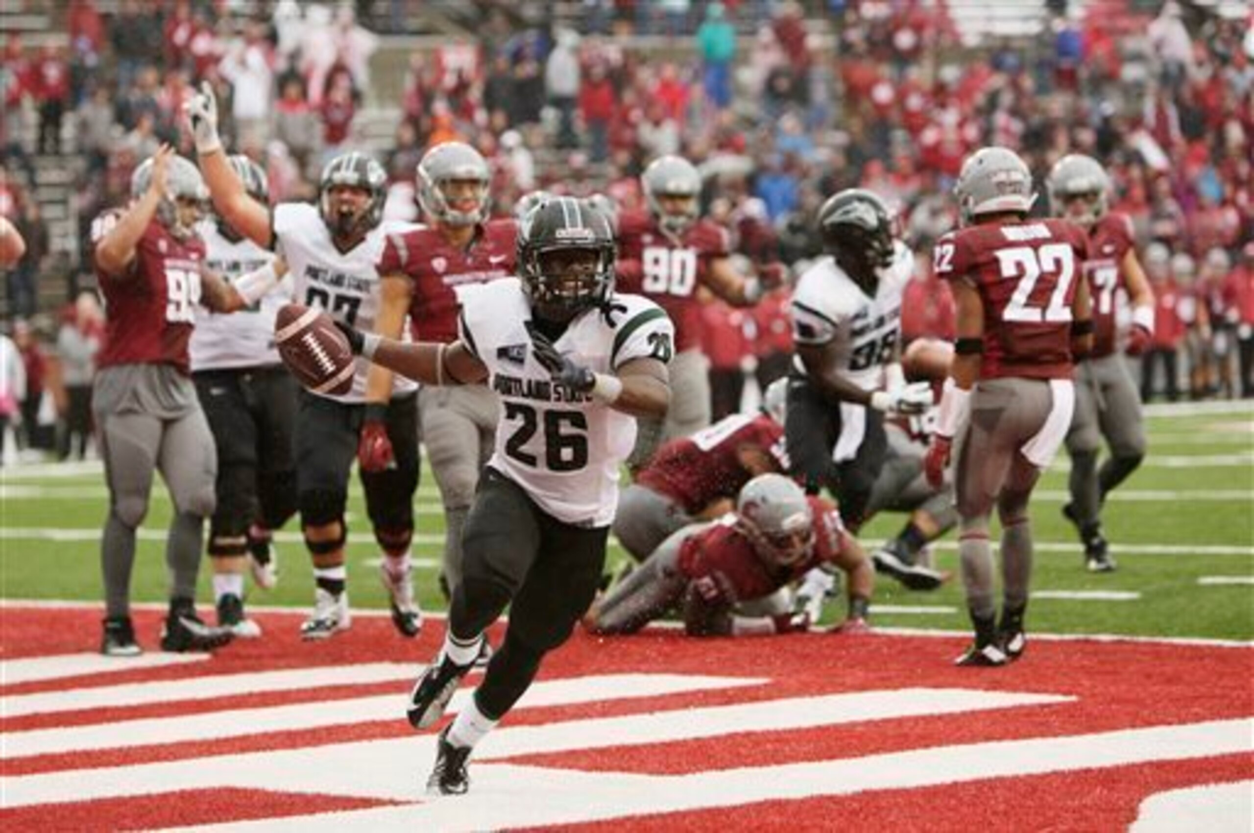 Portland State RB Steven Long Portland State RB Steven Long