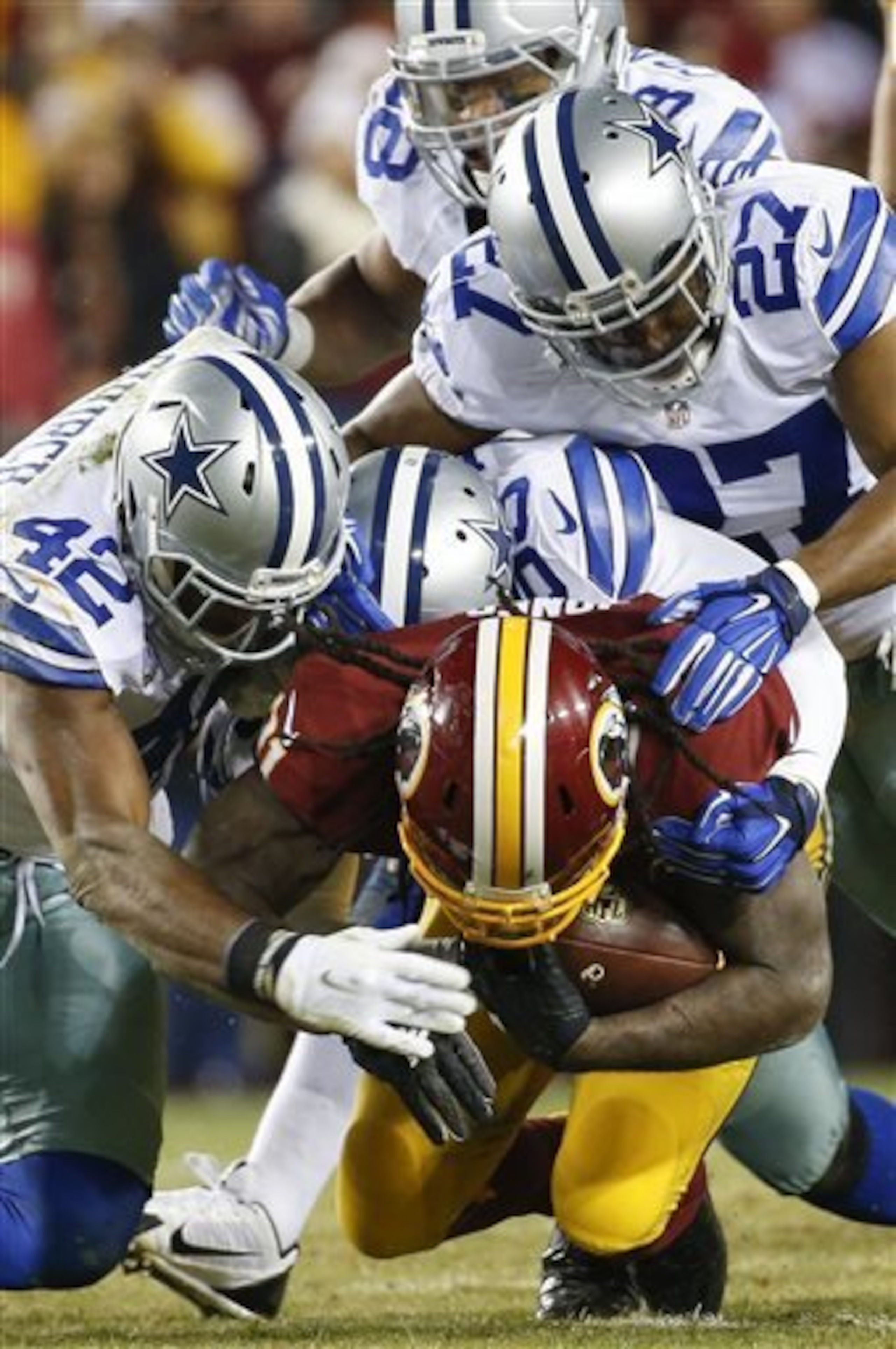 Validated by their loss in Week 13, the role of favorite proved to not suit the Redskins. Validated by their loss in Week 13, the role of favorite proved to not suit the Redskins.
