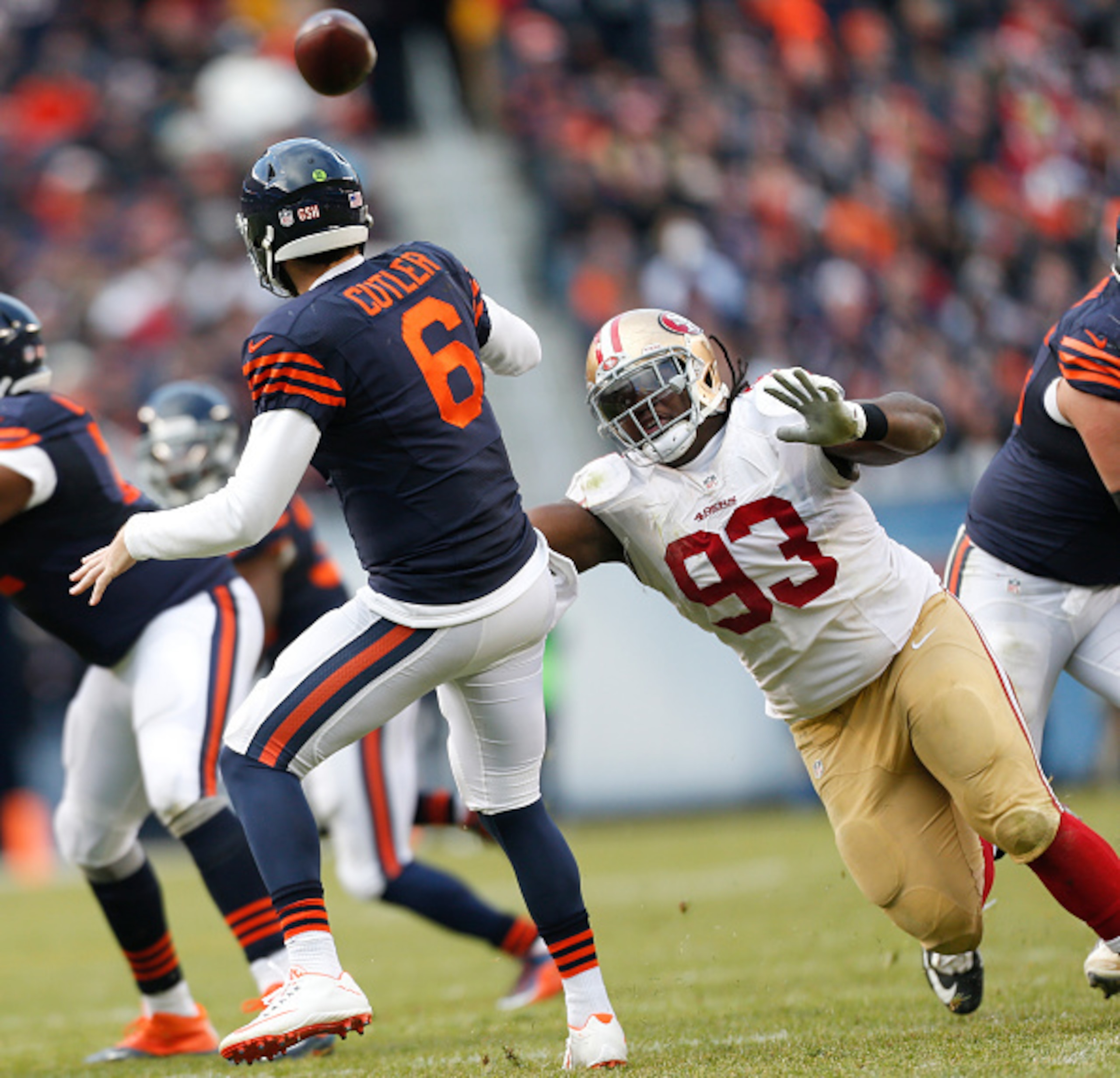 Cutler is at the center of Chicago's wins and losses. Cutler is at the center of Chicago's wins and losses.