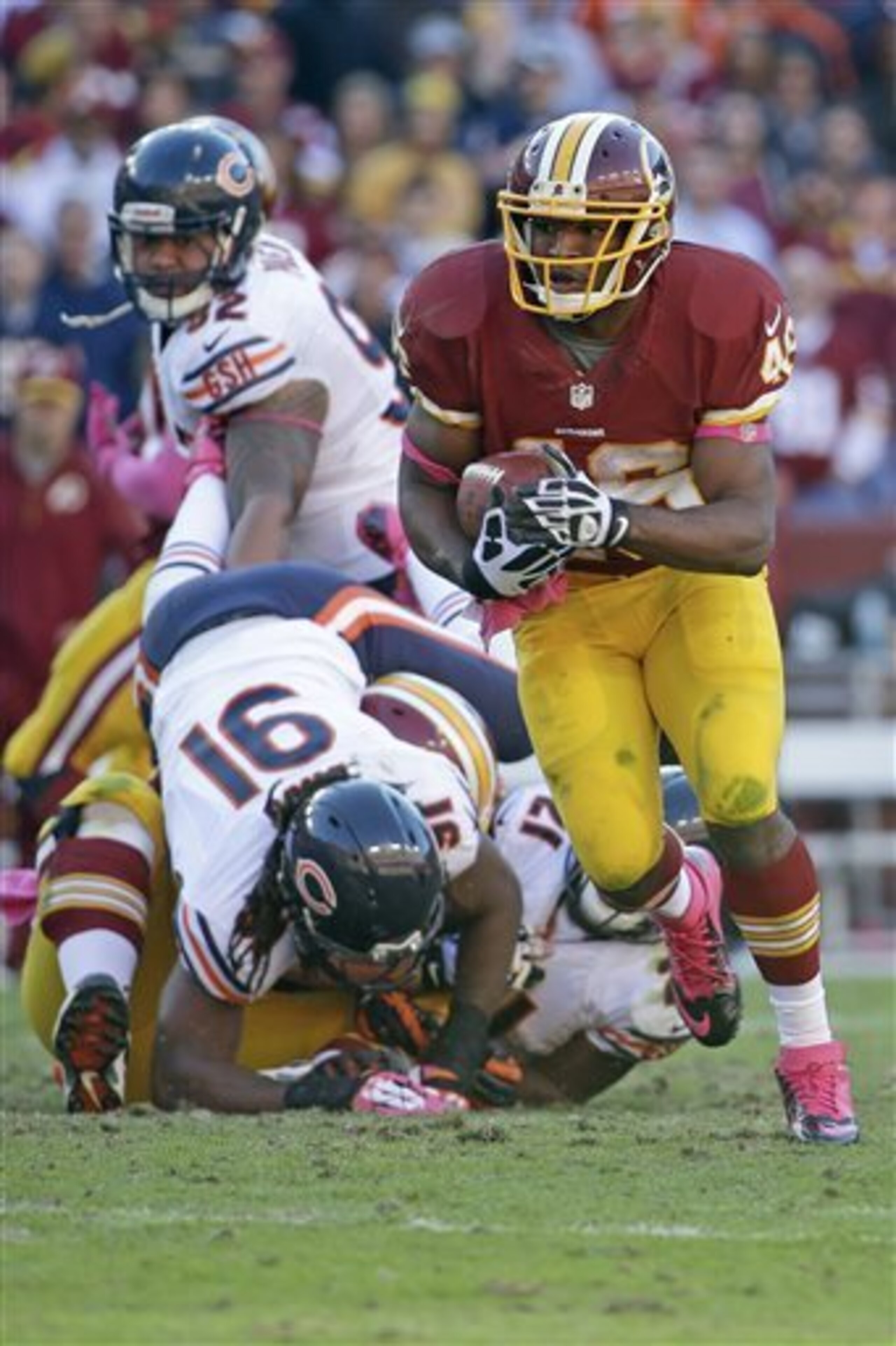 For another week, Washington will lead the NFC East. For another week, Washington will lead the NFC East.
