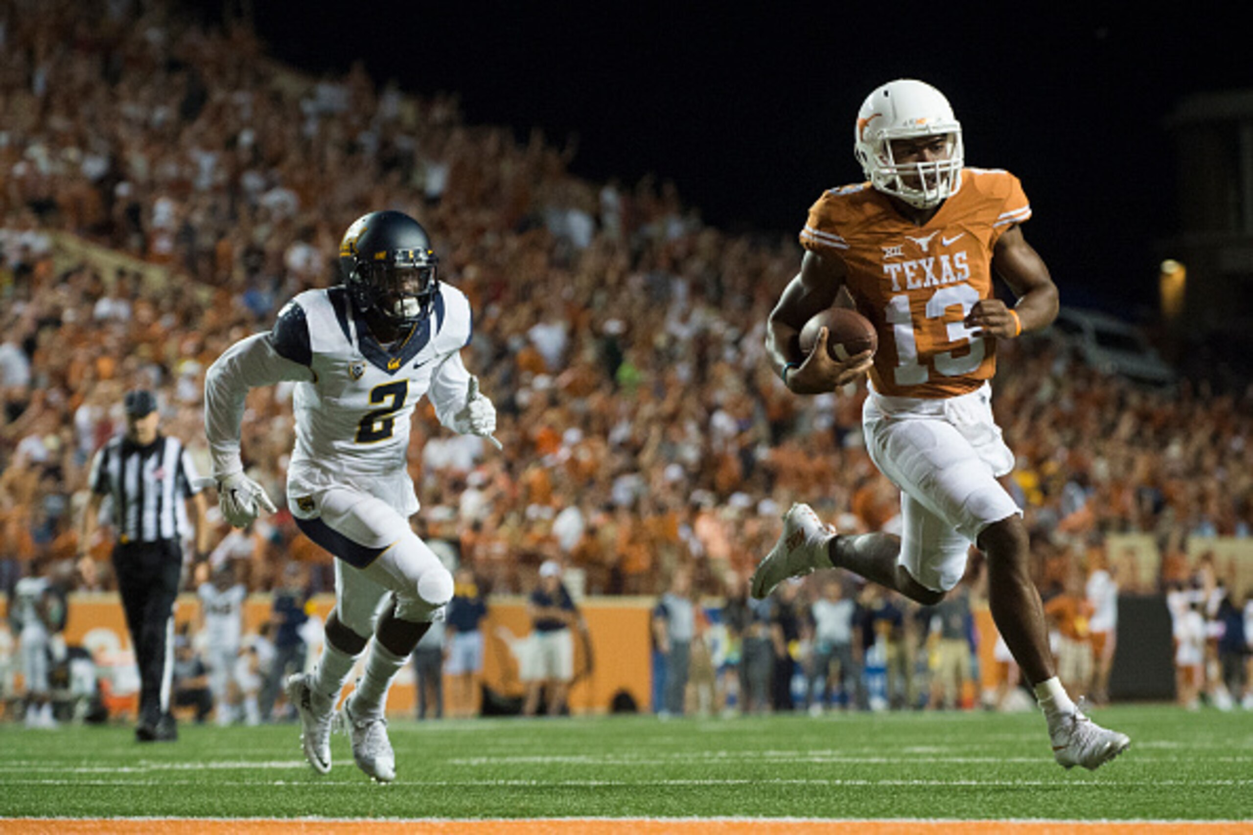 The move to Heard paid immediate dividends for the Longhorn offense. The move to Heard paid immediate dividends for the Longhorn offense.