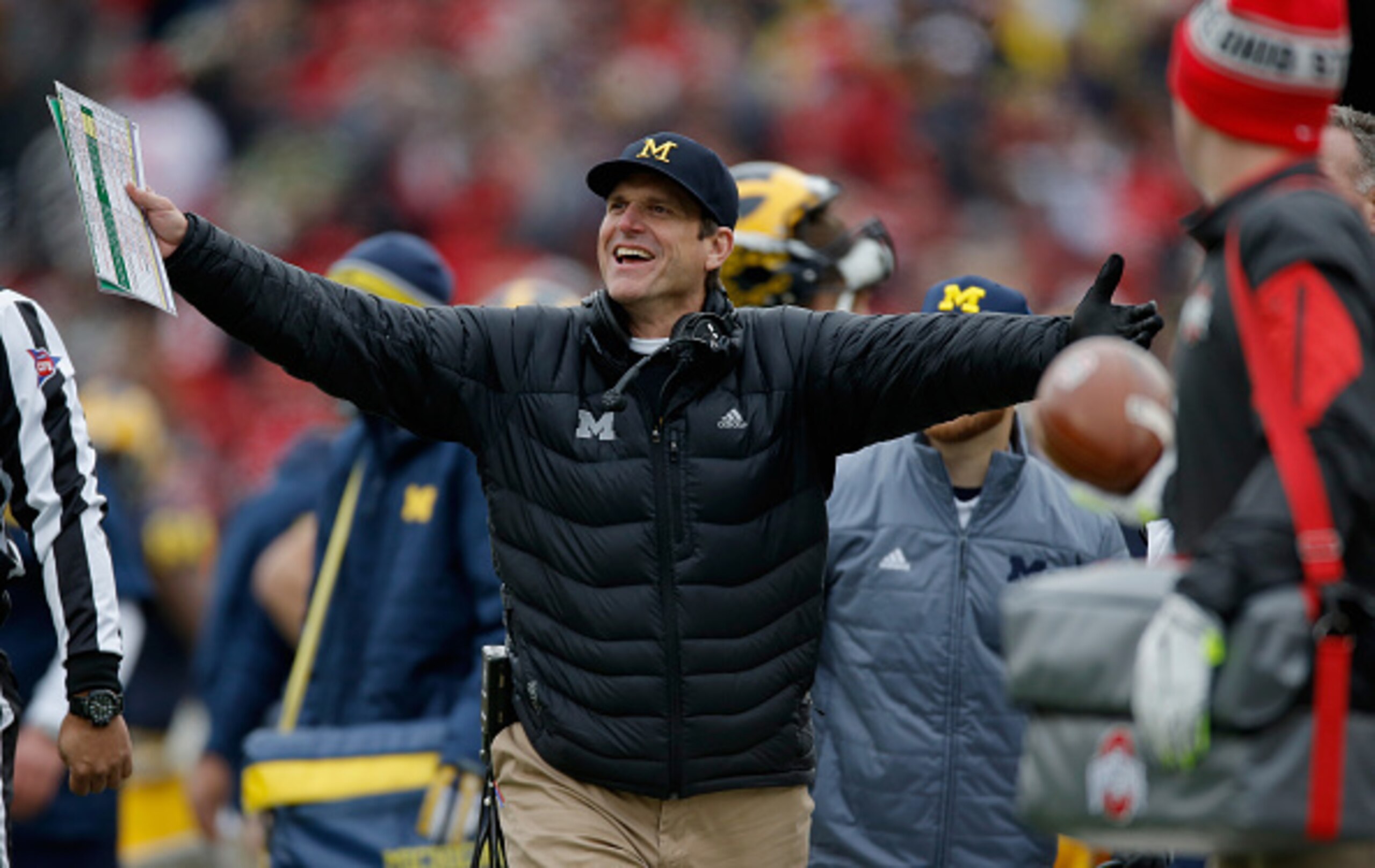 Michigan exceeded expectations under Jim Harbaugh this season.