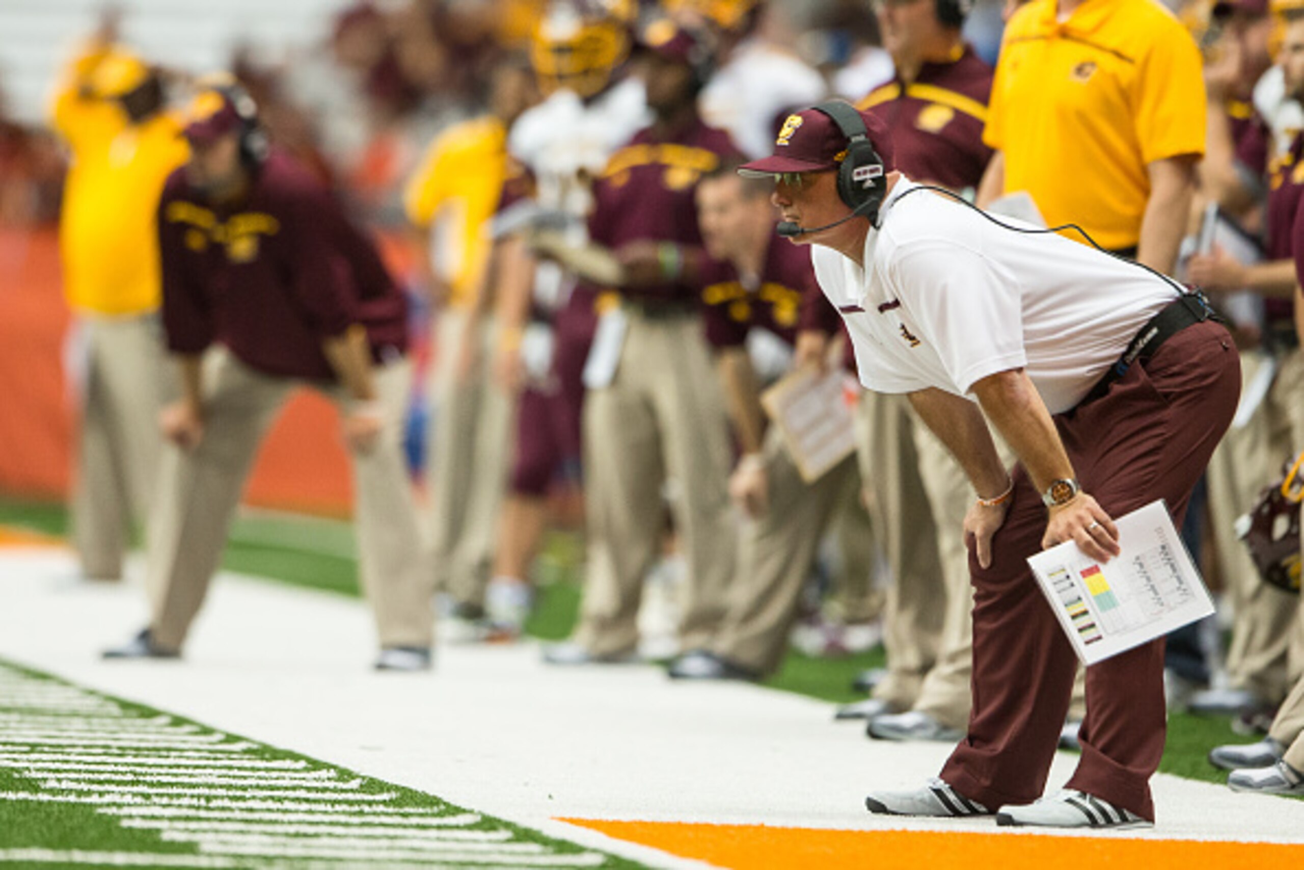 John Bonamego had a solid first season at Central Michigan.