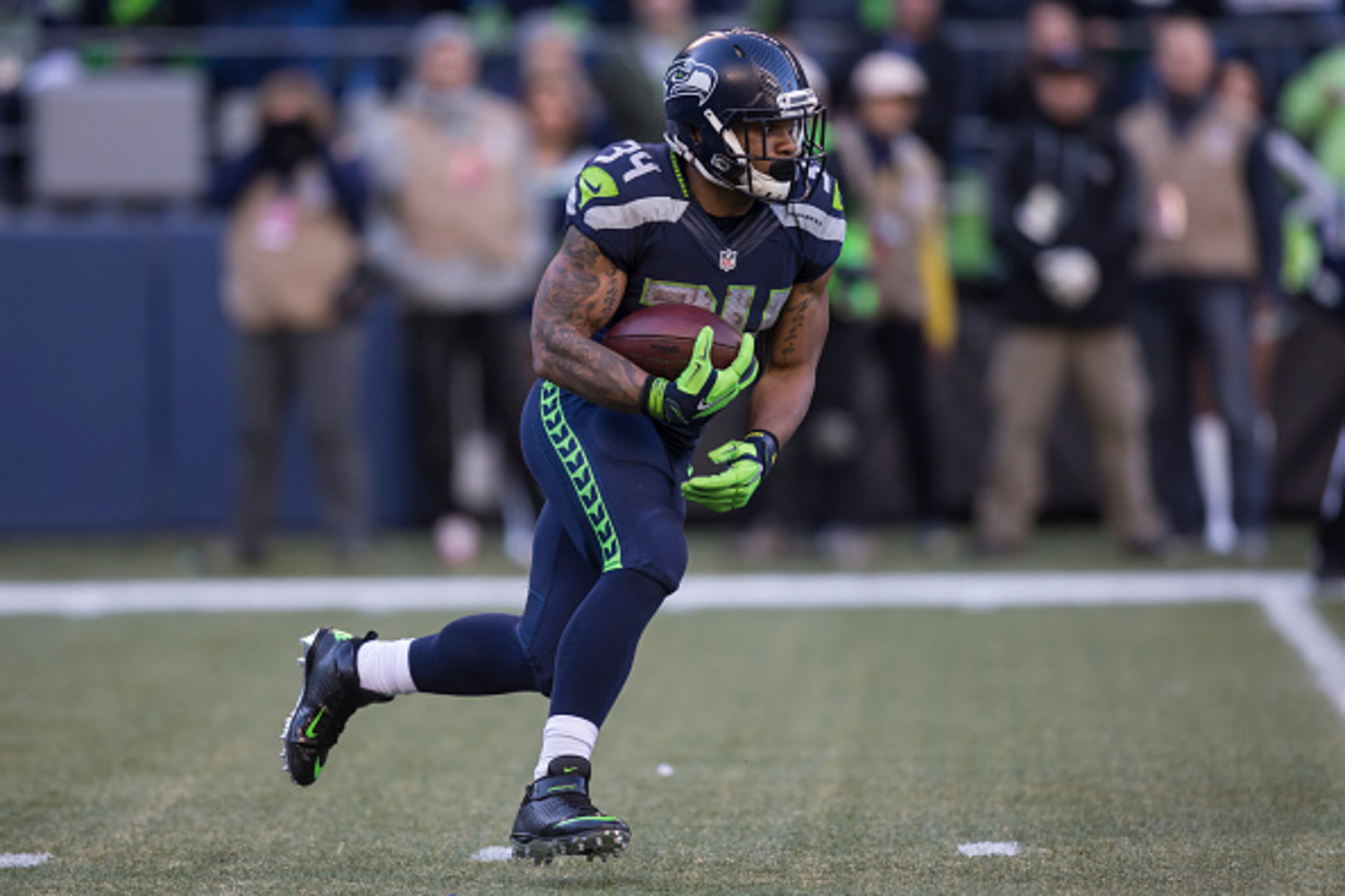 The Seattle Seahawks would be foolish to go away from Thomas Rawls at any point over the next month. The Seattle Seahawks would be foolish to go away from Thomas Rawls at any point over the next month.