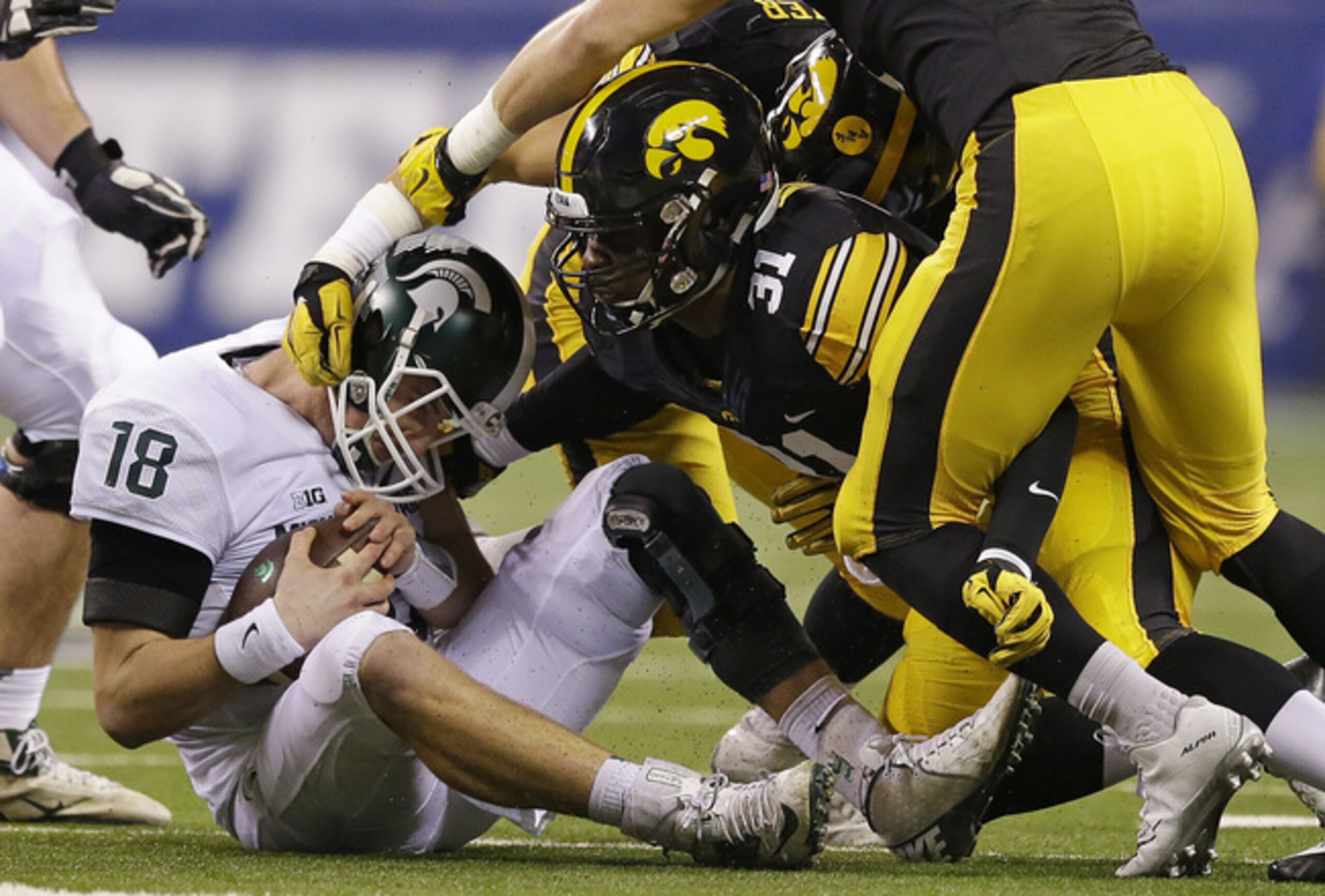 The Spartans are one of the most efficient teams on third down.