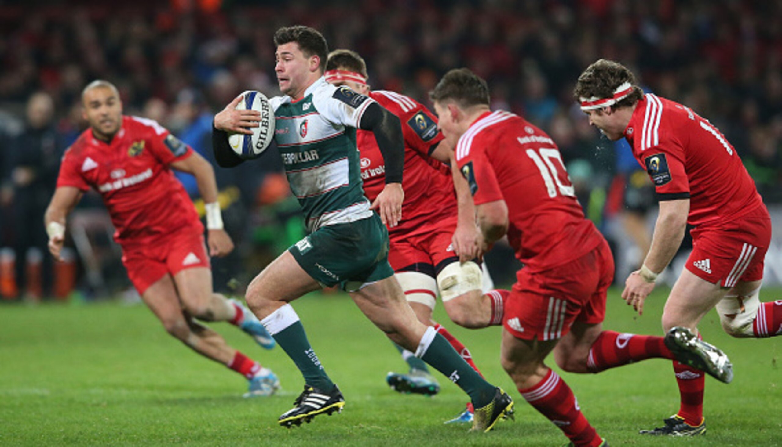 Ben Youngs (In green)