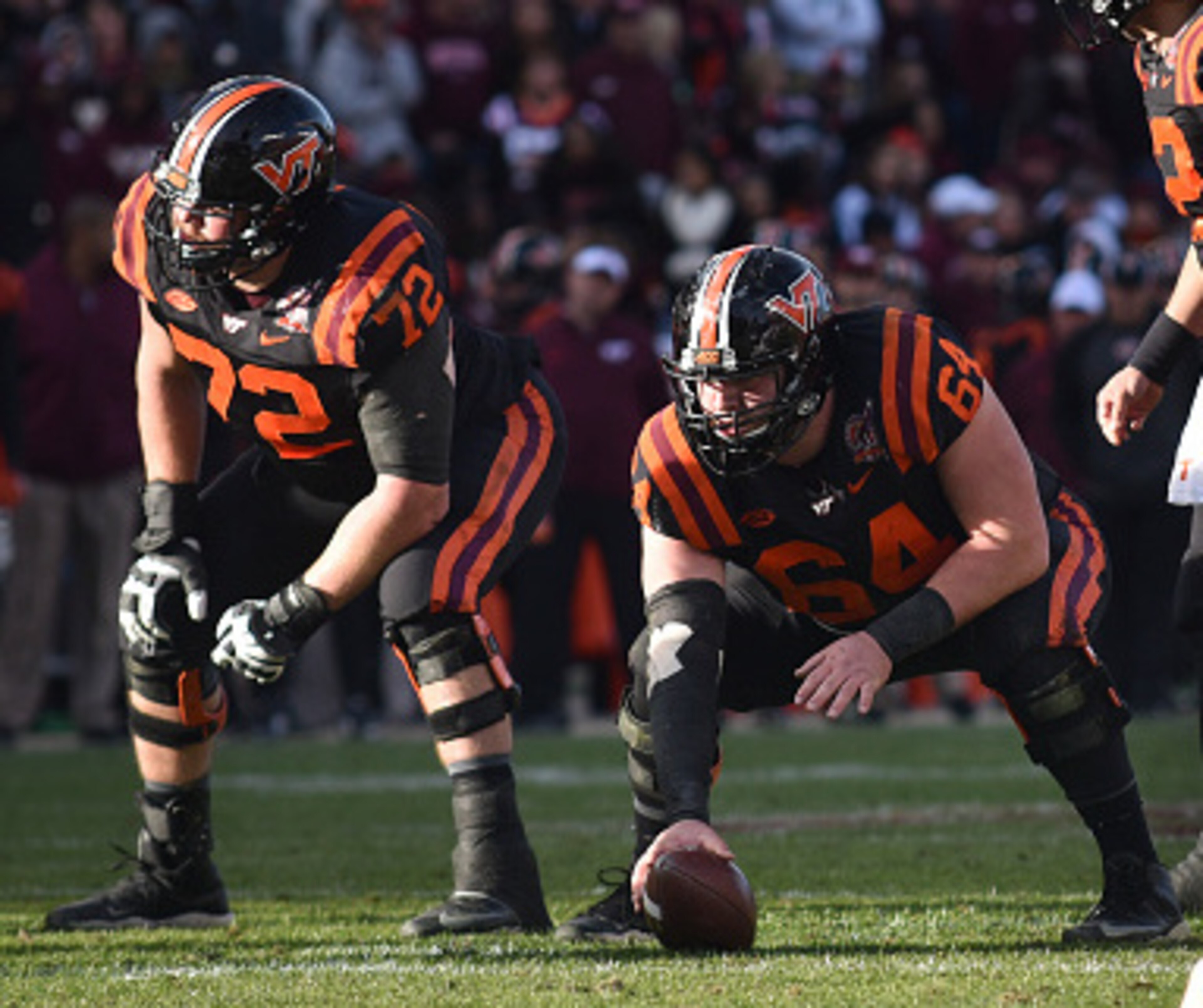 Guard Augie Conte and center Eric Gallo