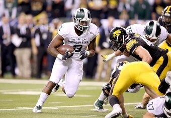 L.J. Scott and Michigan State put together an epic drive to beat Iowa in the Big Ten title game.