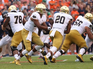 DeShone Kizer stepped up huge for Notre Dame against Virginia.