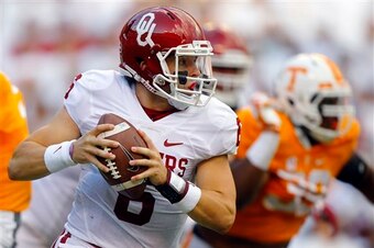 Baker Mayfield led Oklahoma to an epic comeback at Tennessee.