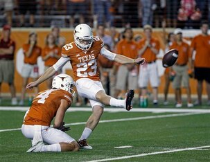 Normally reliable Nick Rose had a huge miss that cost Texas against Cal.