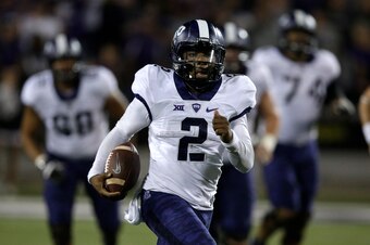 Trevone Boykin was at his best against Kansas State.