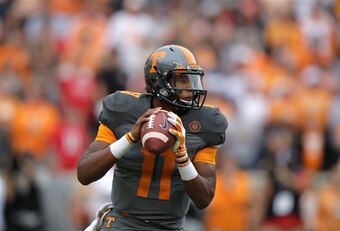 Joshua Dobbs led Tennessee to a huge comeback over Georgia.