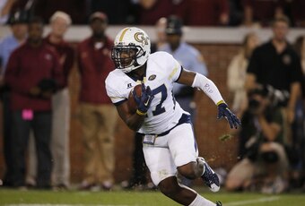 Lance Austin's blocked field-goal return lifted Georgia Tech to a stunning win over Florida State.