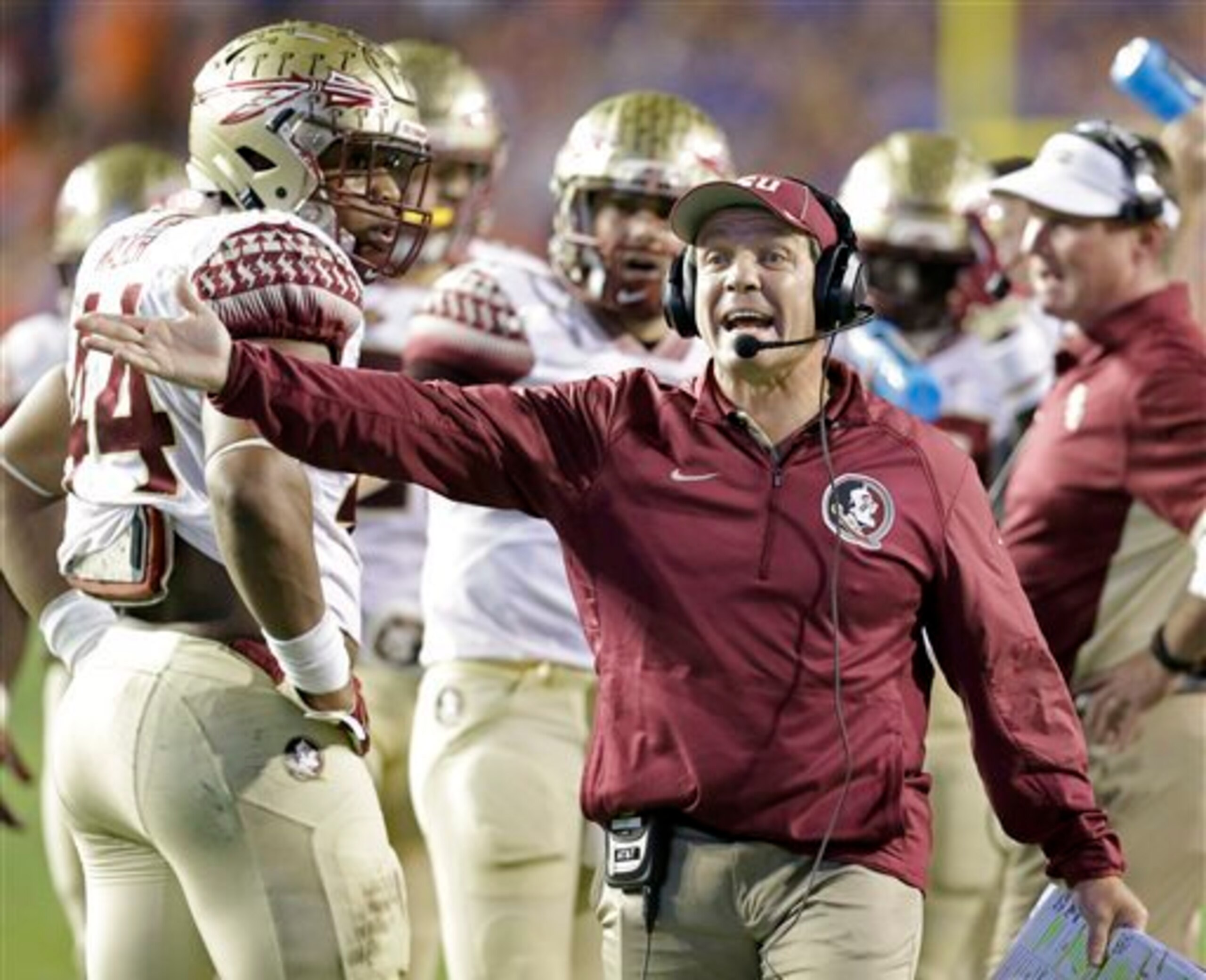 Florida State HC Jimbo Fisher