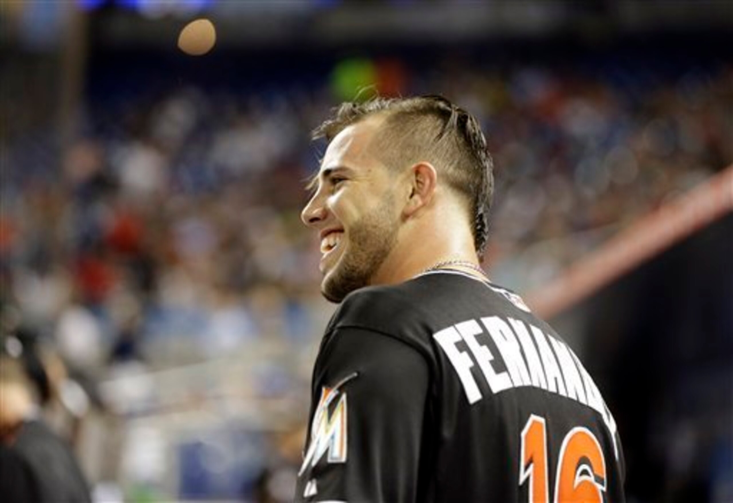 Featuring the seemingly impossible to get Jose Fernandez.